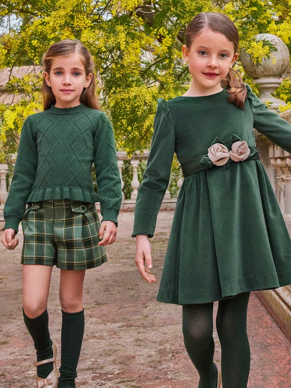 Abel Calzamaglia Verde Bimba Mayoral Bambino Completo Cerimonia