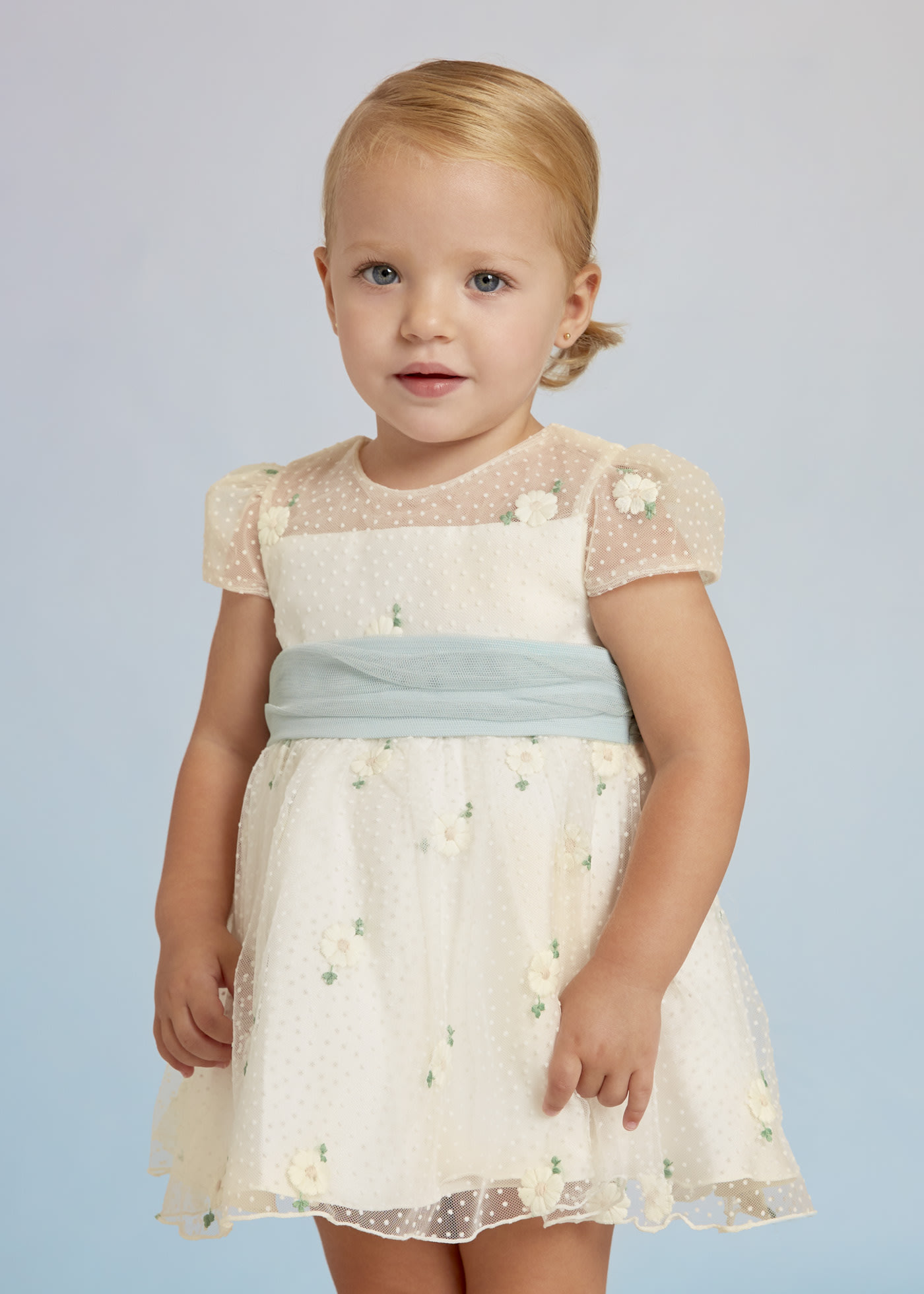 Embroidered tulle baby | Abel & Lula ®