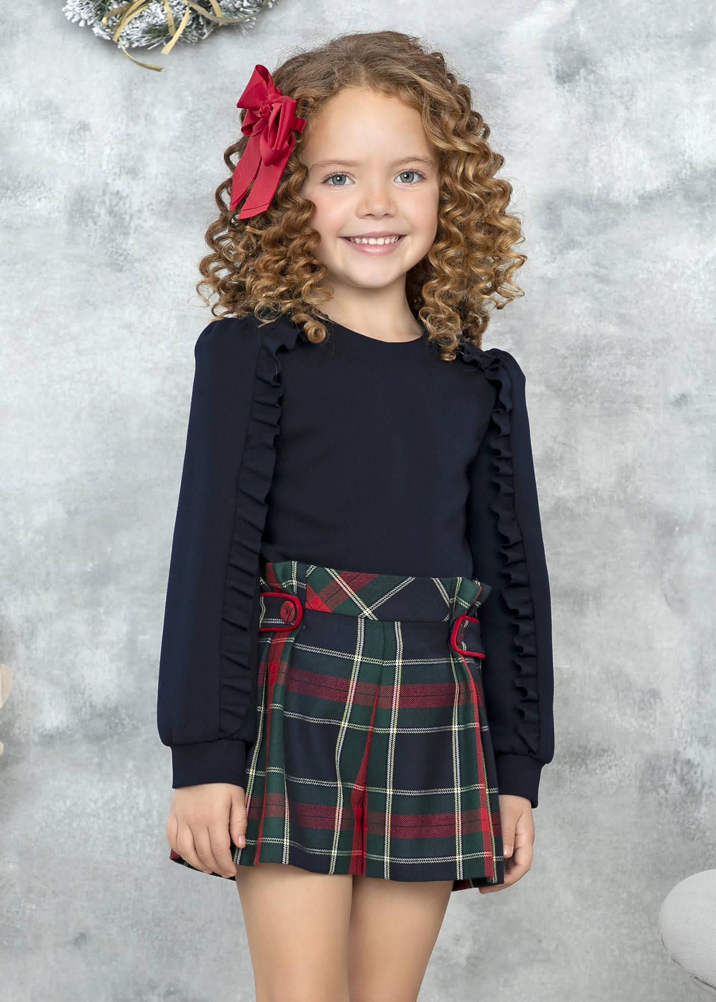 Milano knit pullover girl Abel & Lula