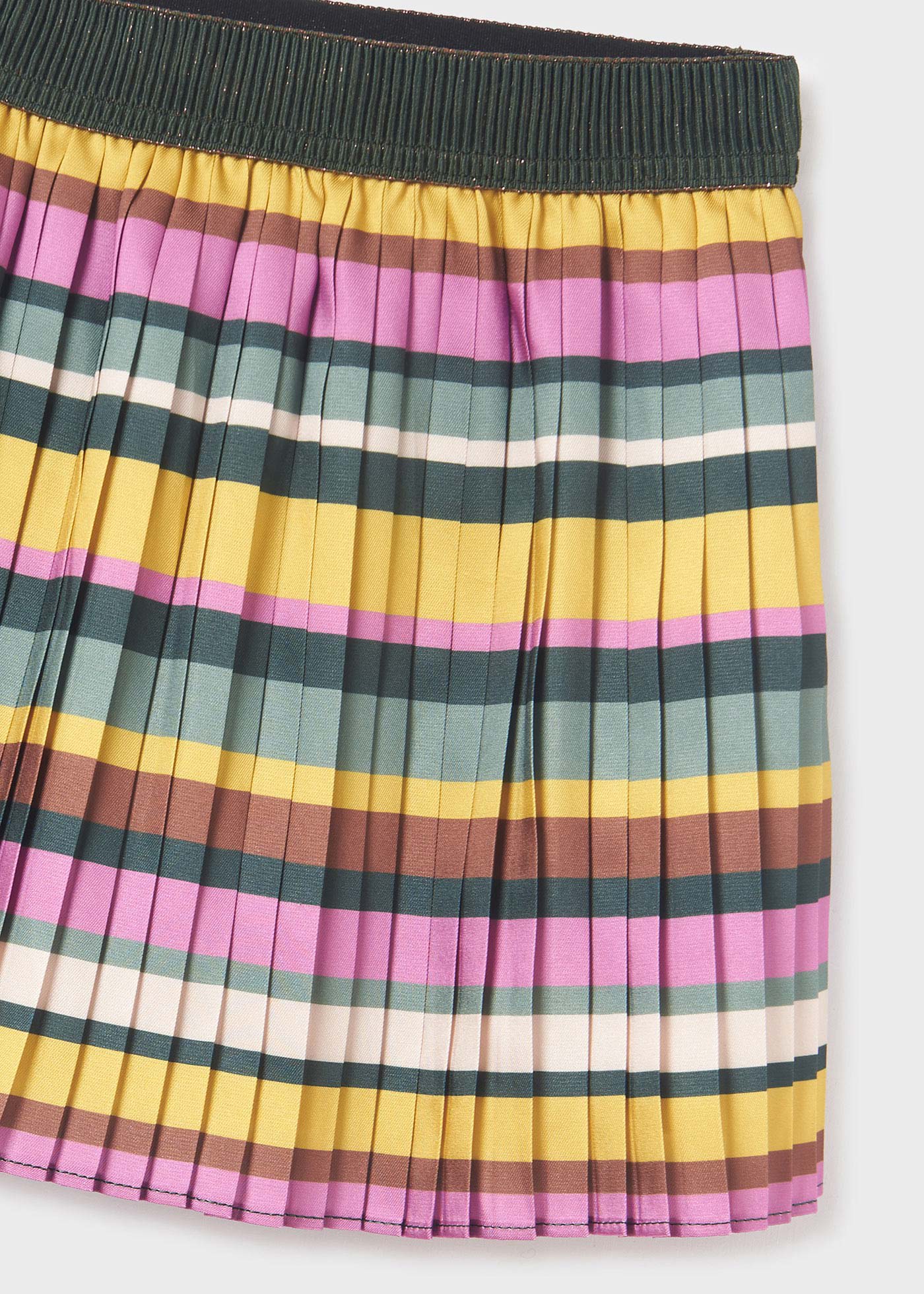 Striped Pleated Skirt Girl Abel And Lula 8867