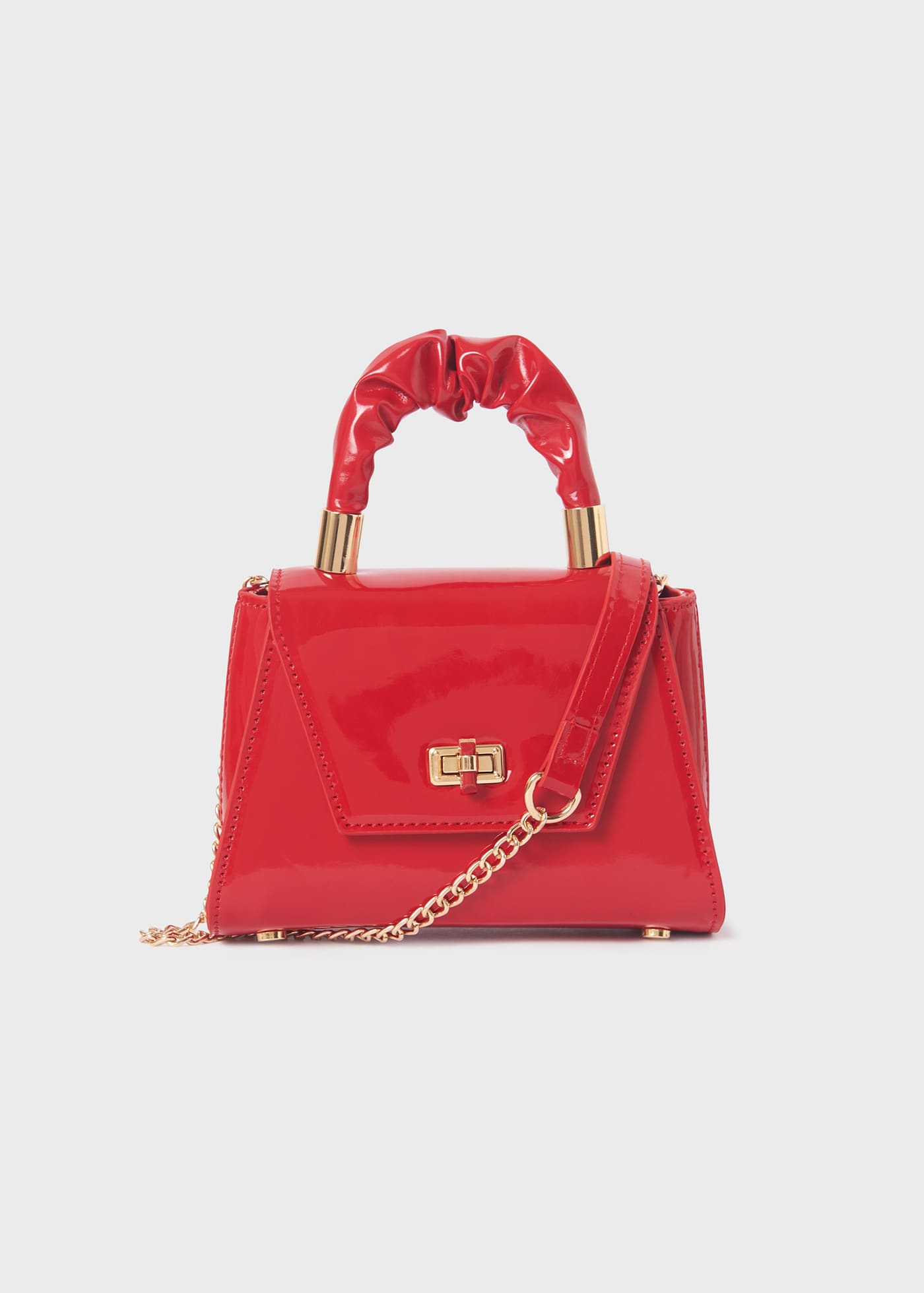 Girl patent leather bag