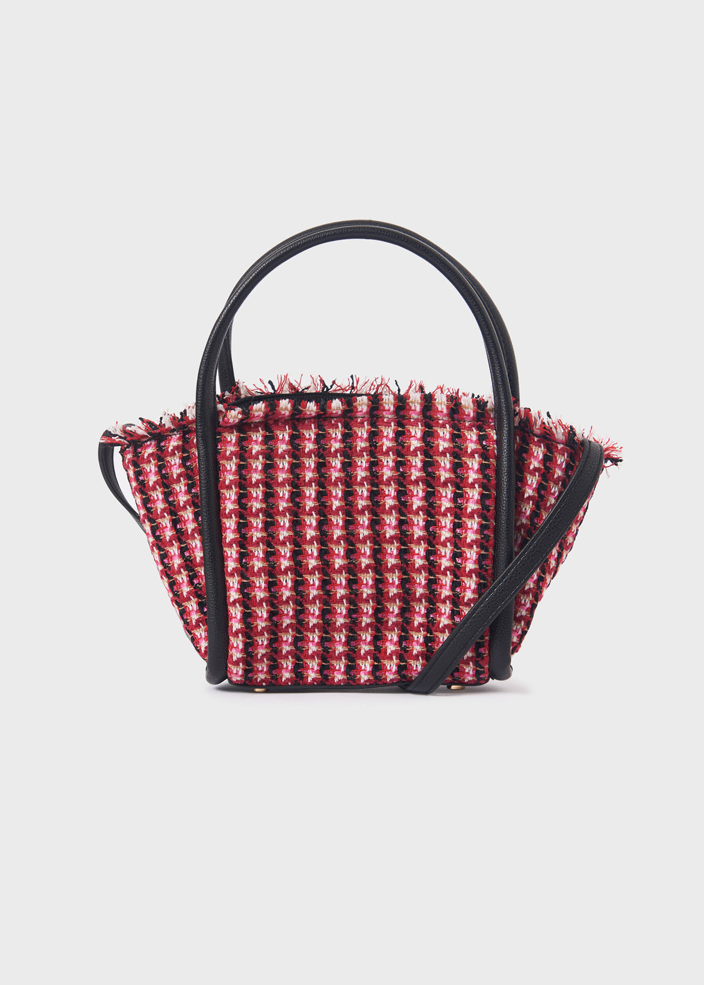 Tweed bag store zara