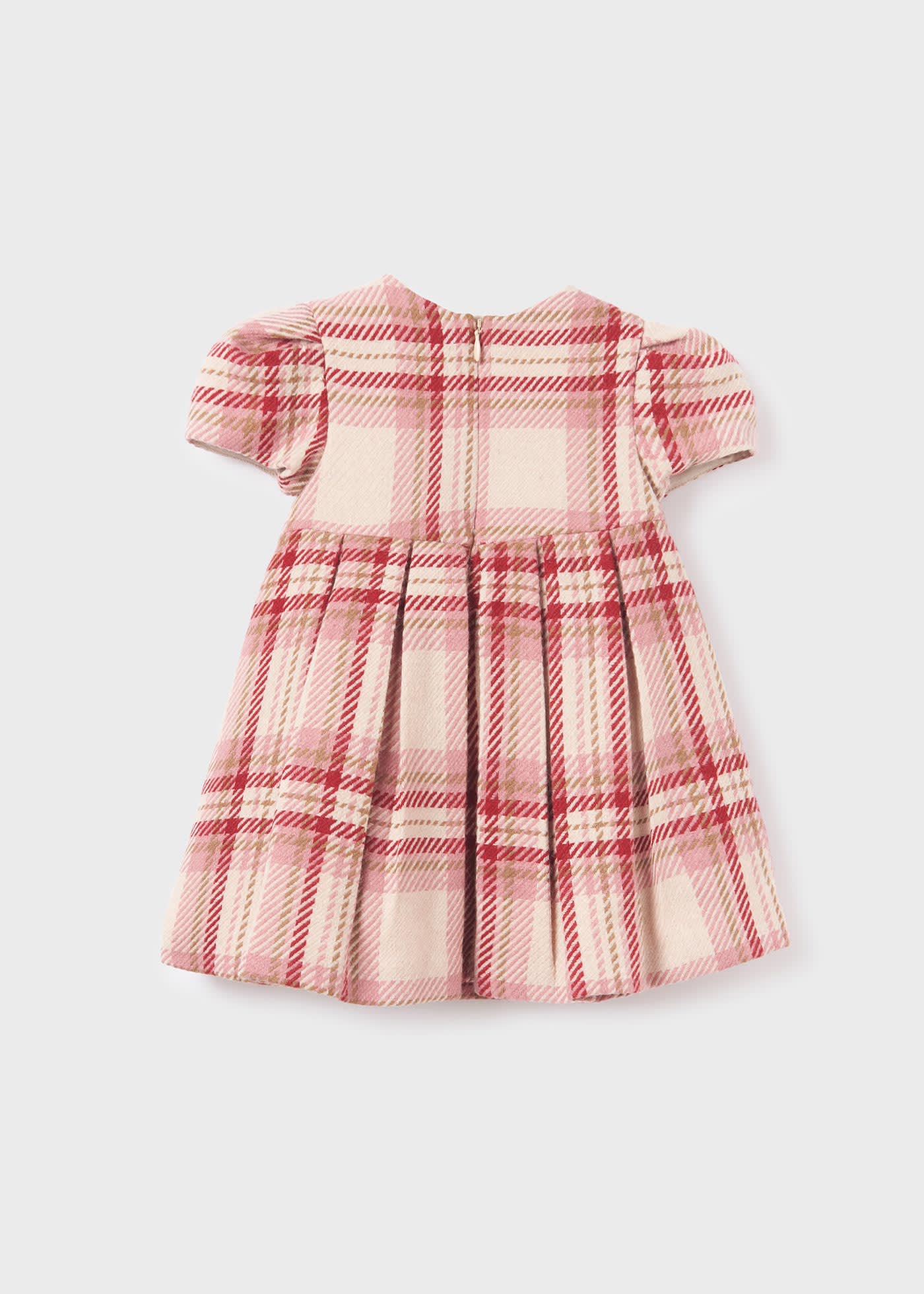 Sukienka w kratę dla niemowlęcia
