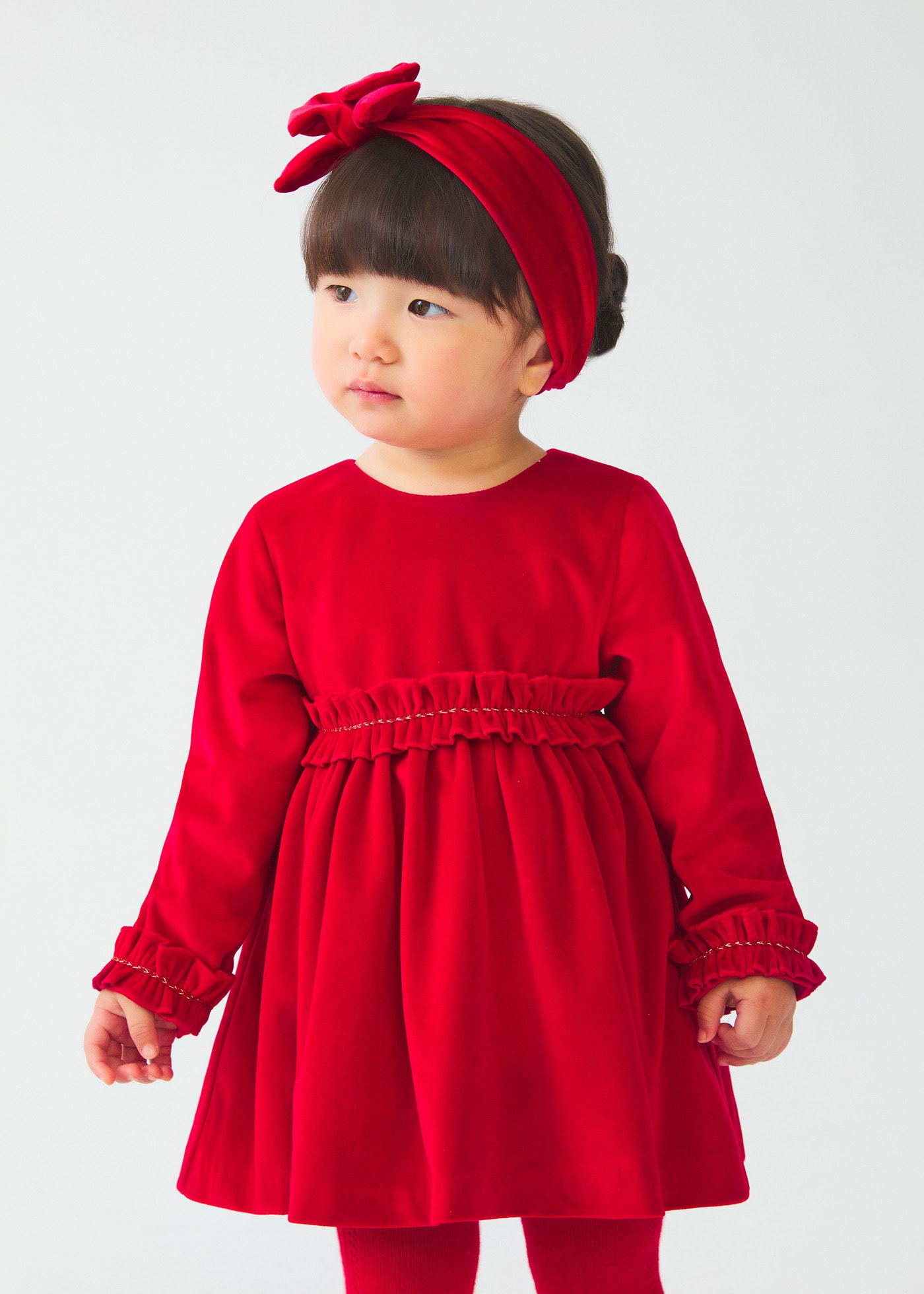 Velvet dress for baby sales boy