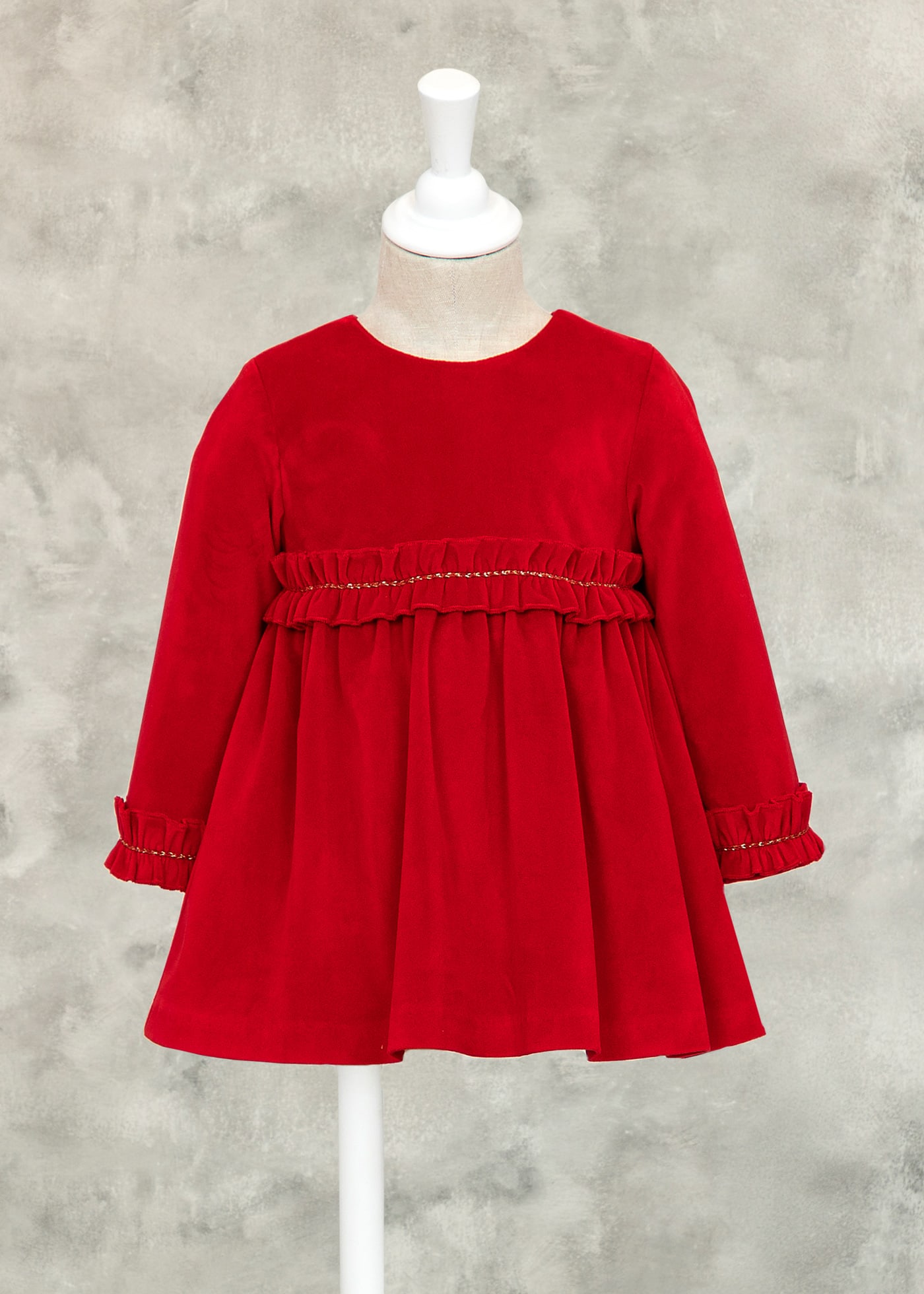 Baby velvet dress