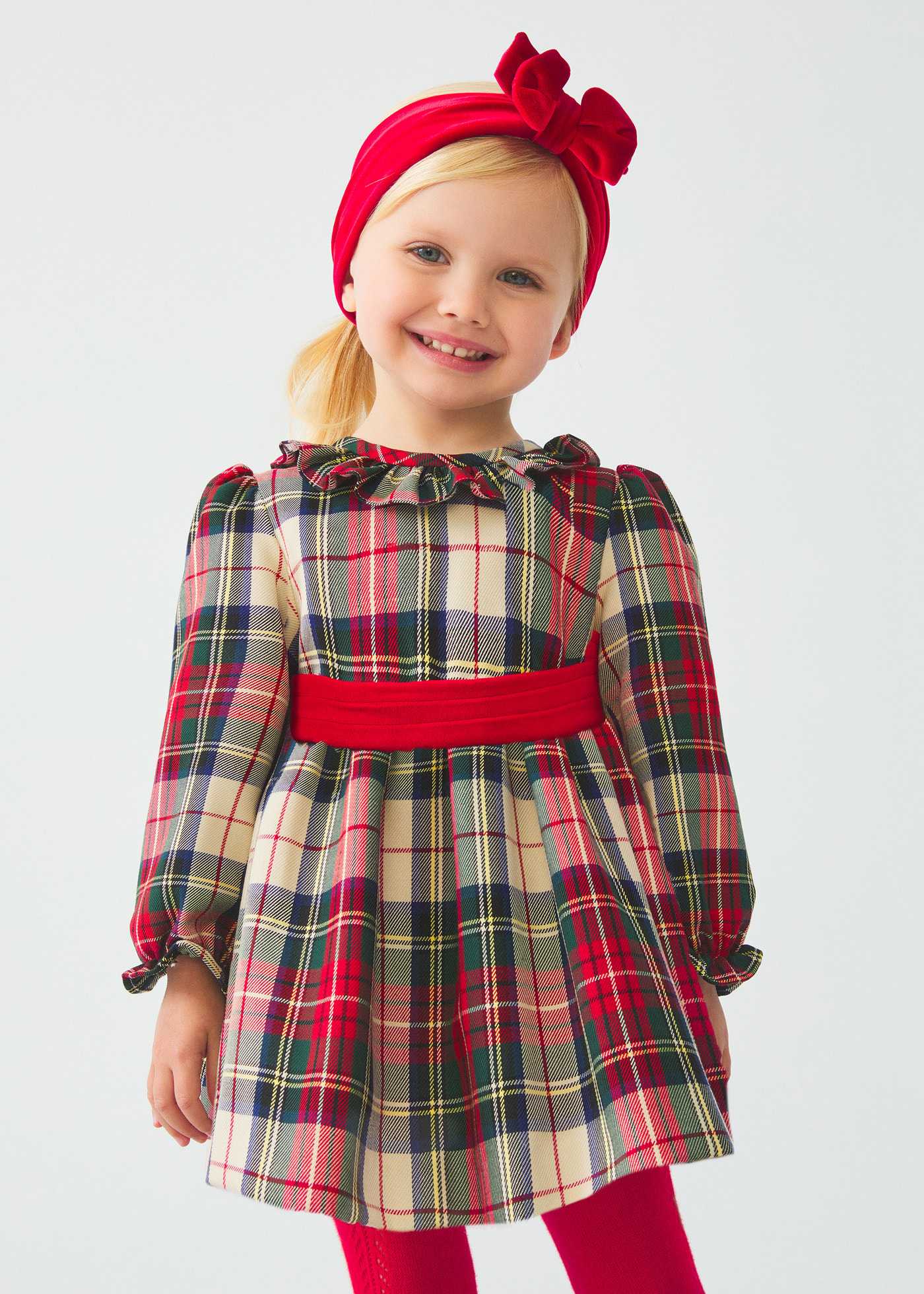 Infant best sale plaid dress