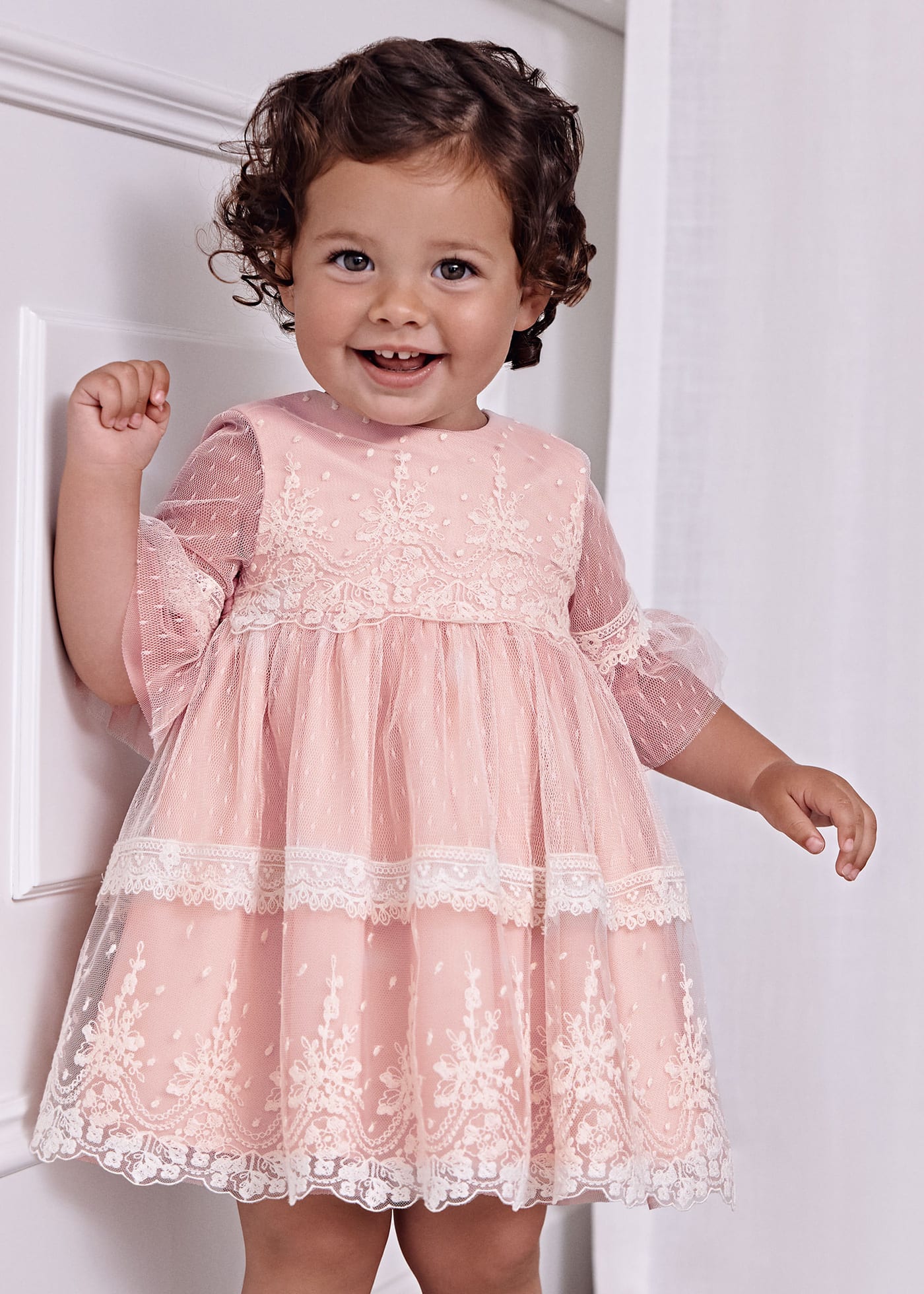 Buy Kids ADN BEBS Pink Color New Born Baby Girl Frock in Pure Cotton Shoft  and Light Weight and Hunny Bee Printed Online at Best Prices in India -  JioMart.