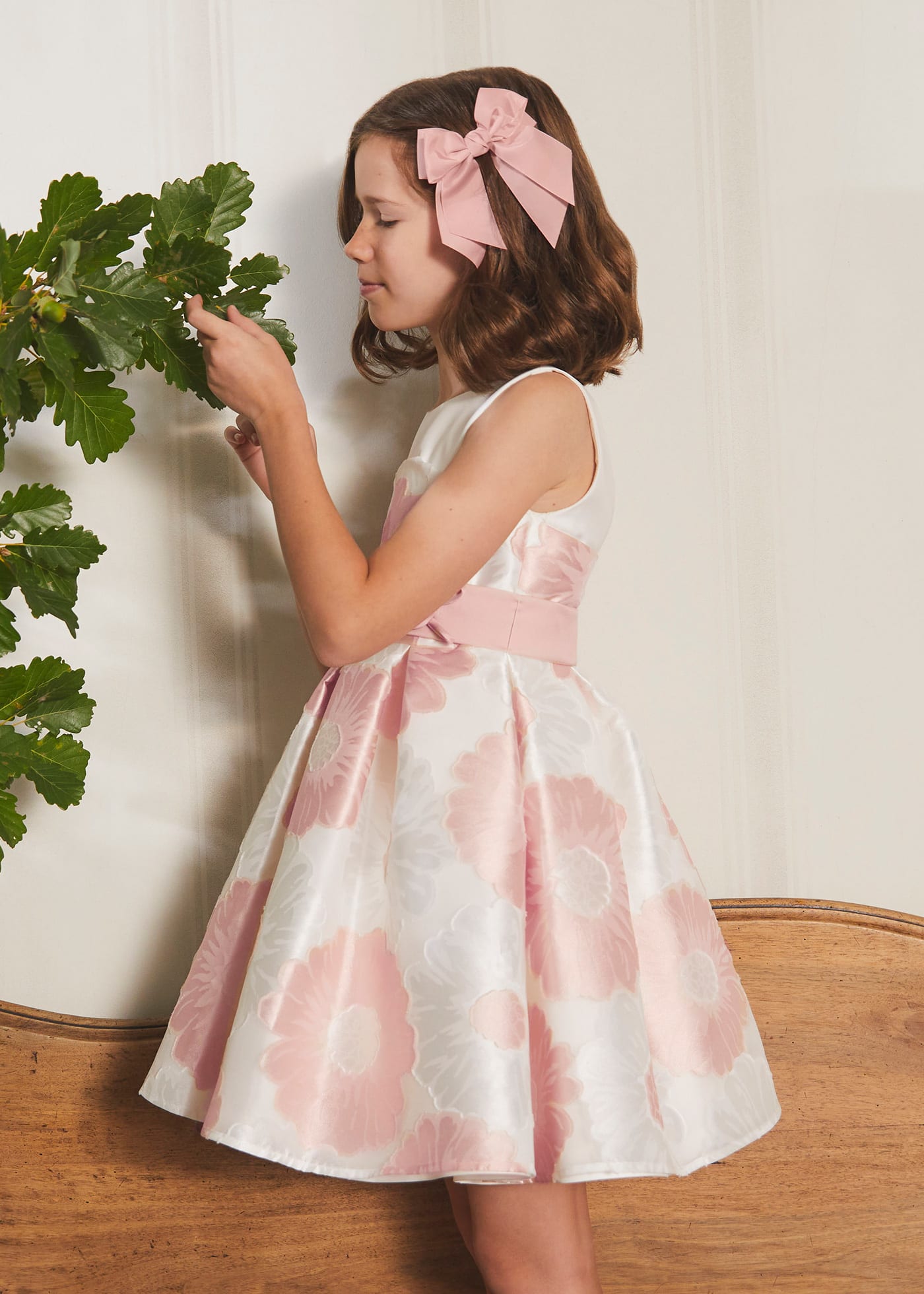 Sukienka w kwiaty fil coupe dla dziewczynki
