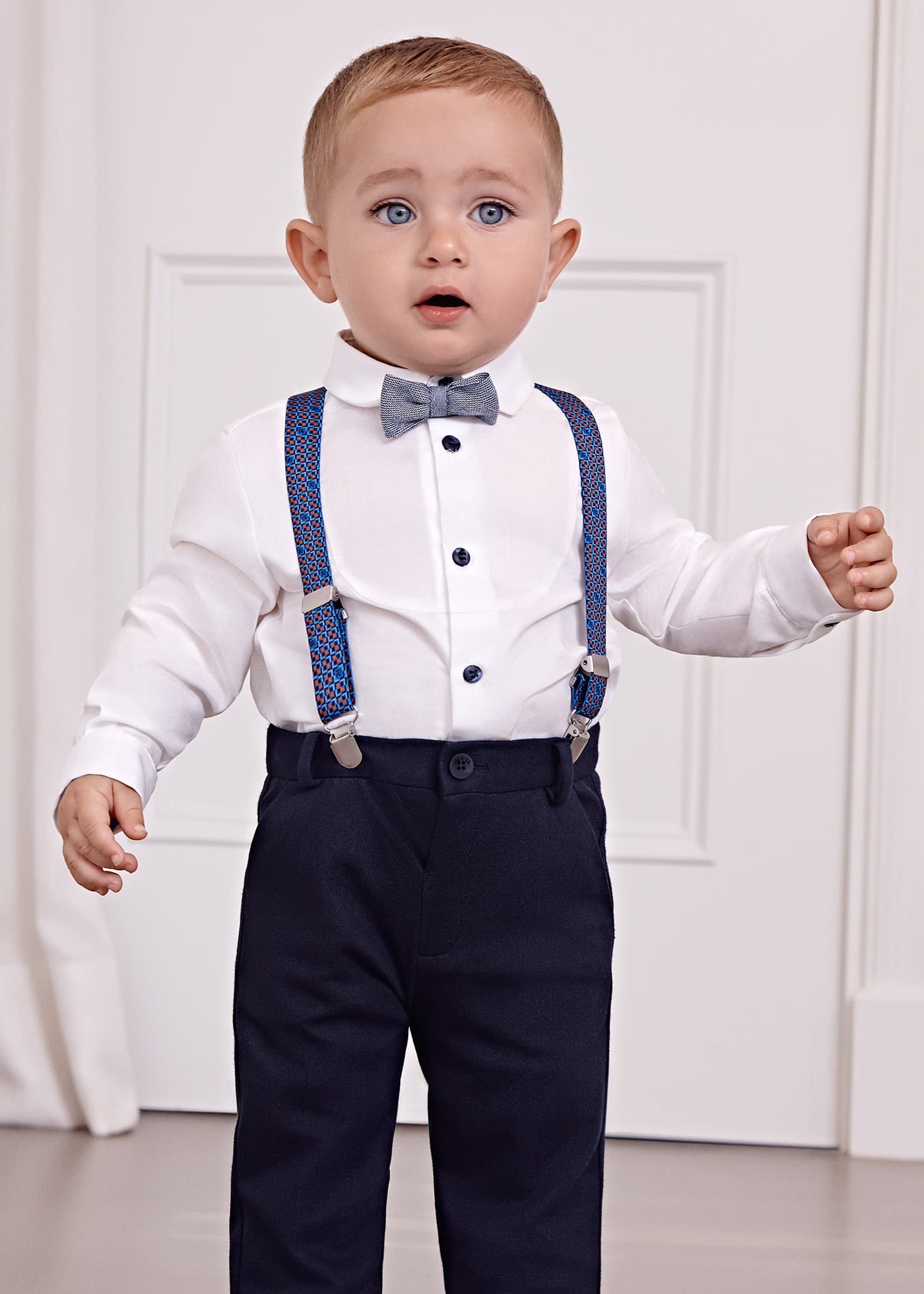 Baby Shirt with Bow Tie