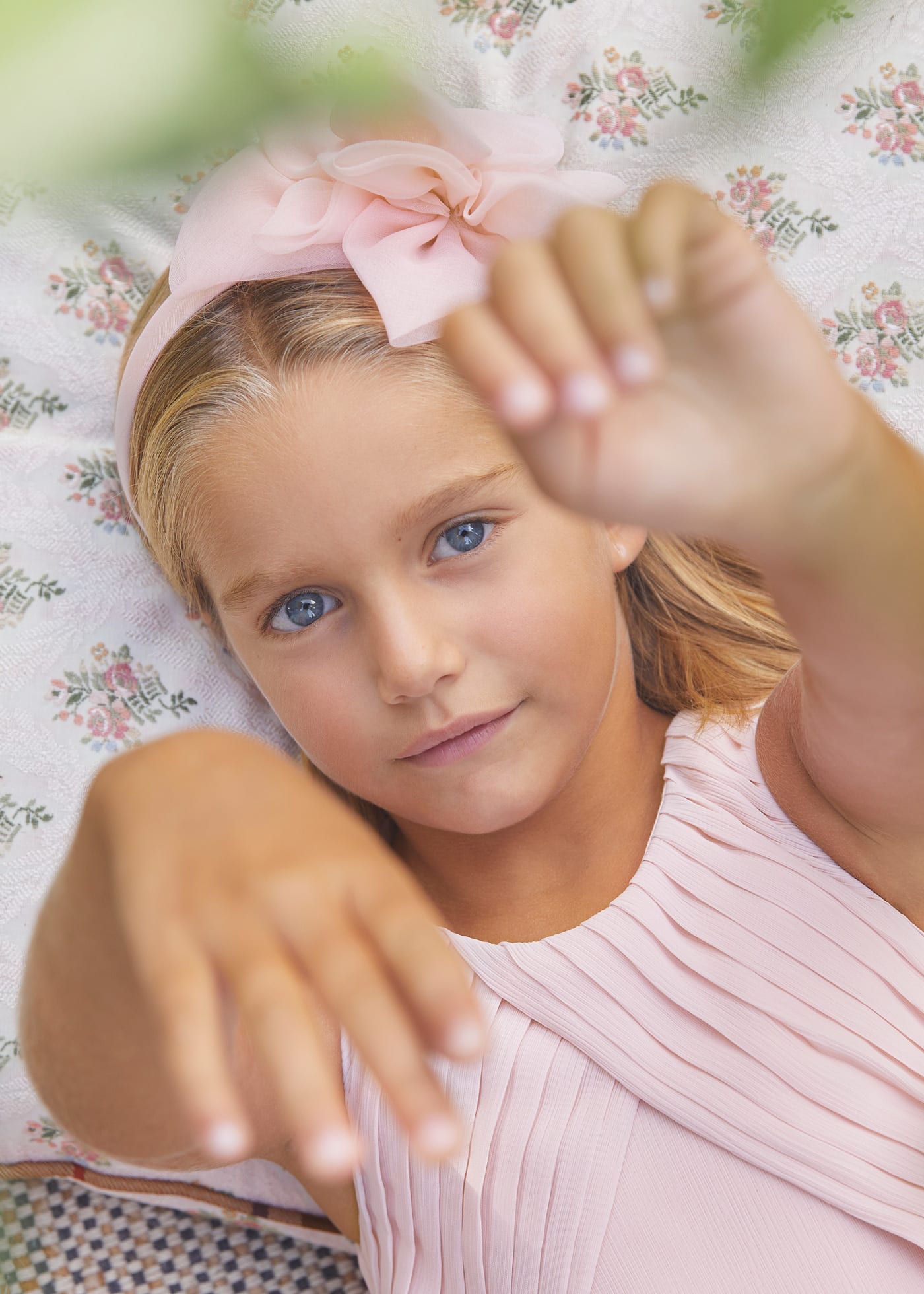 Girl Organza Flower Headband