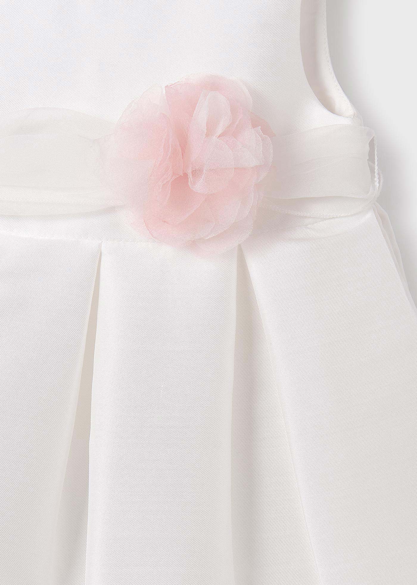 Robe mikado à fleurs bébé