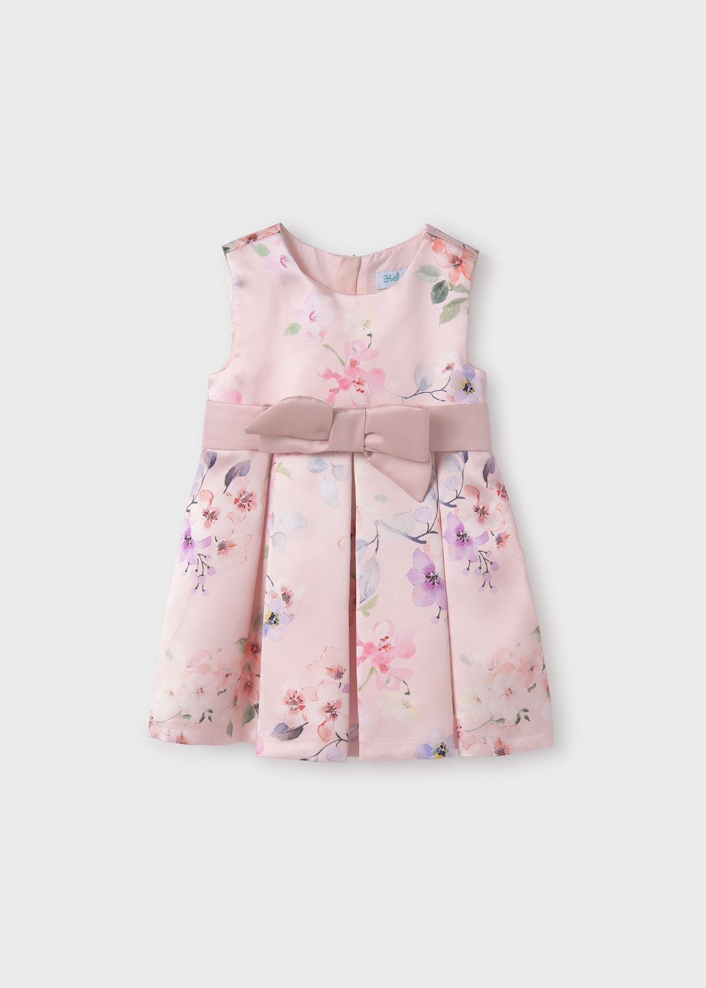Vestido mikado estampado bebé