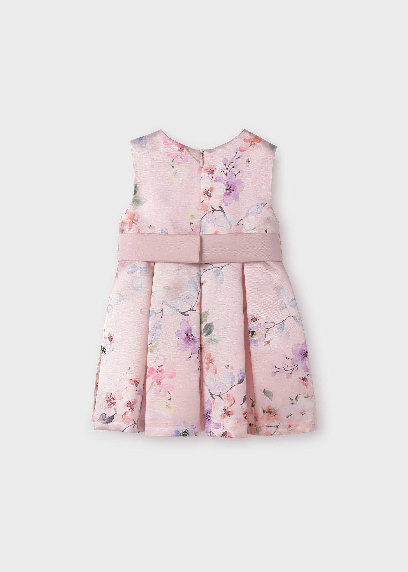 Baby printed mikado dress