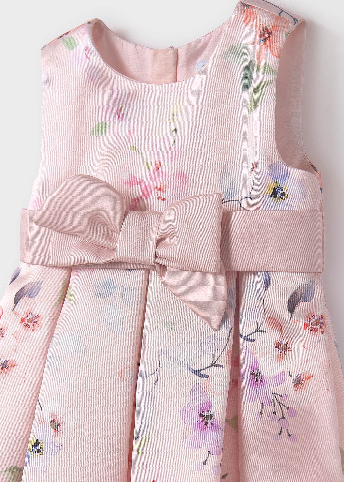 Baby printed mikado dress