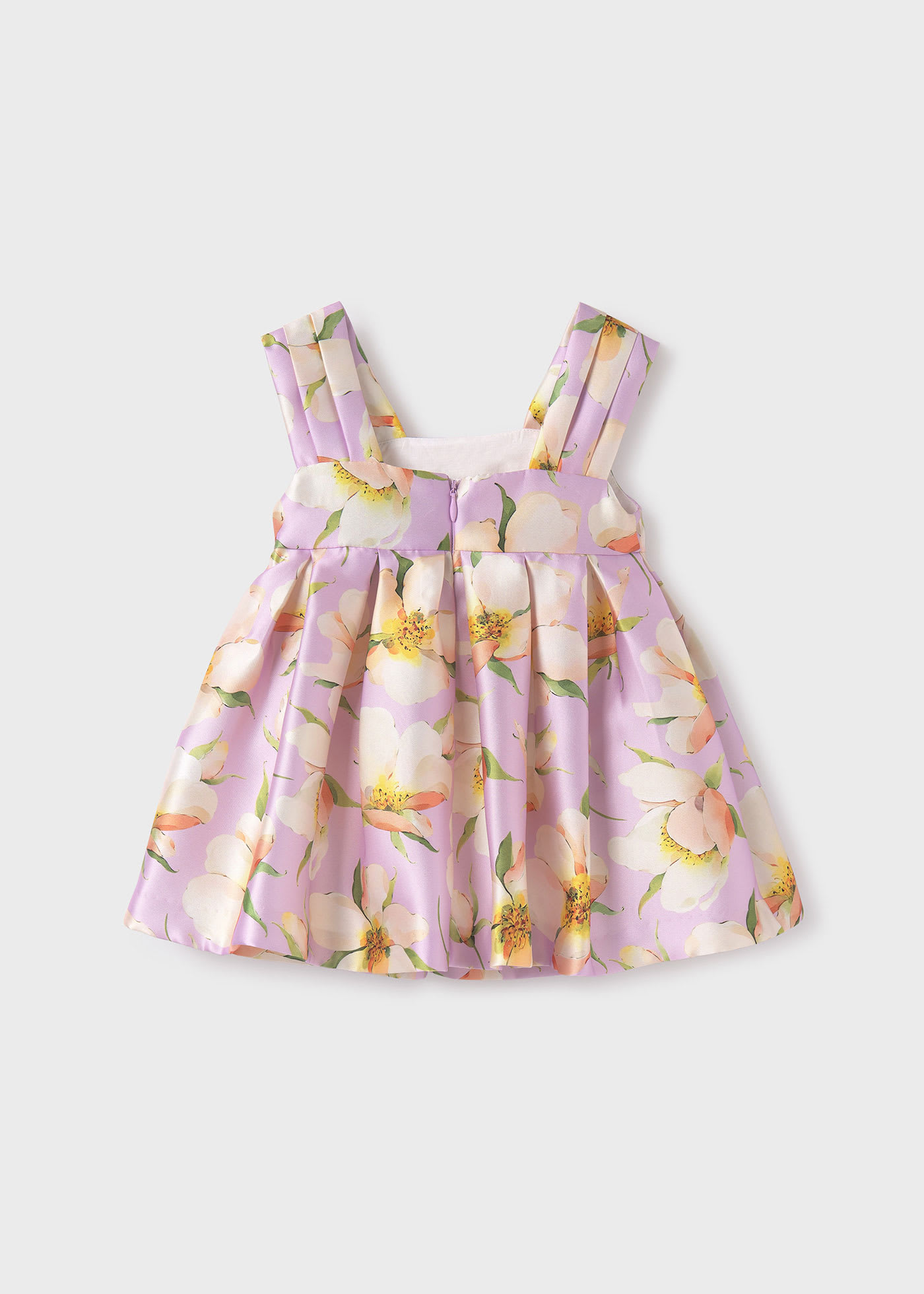 Baby printed mikado dress