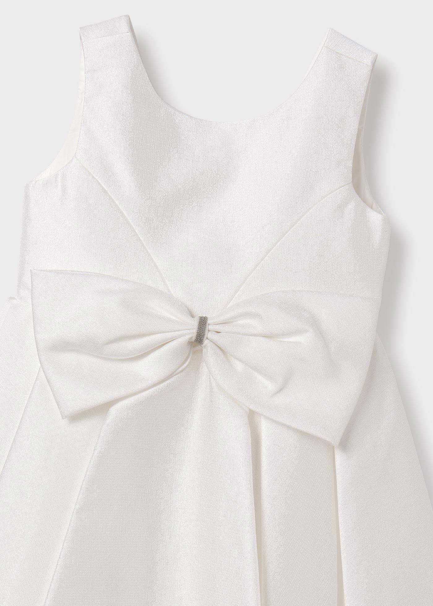 Girl glitter bow dress