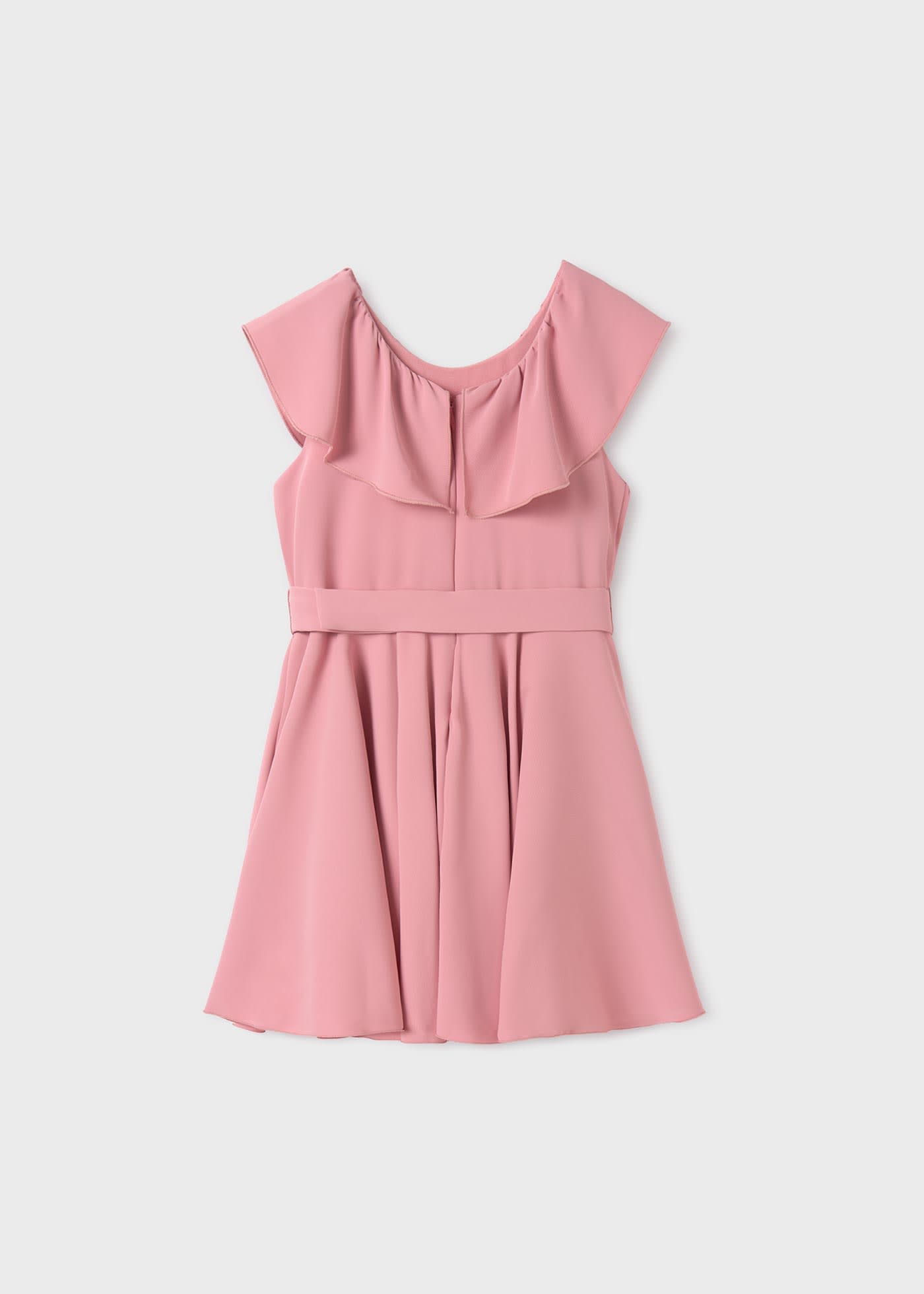 Robe en crêpe fluide pour fille