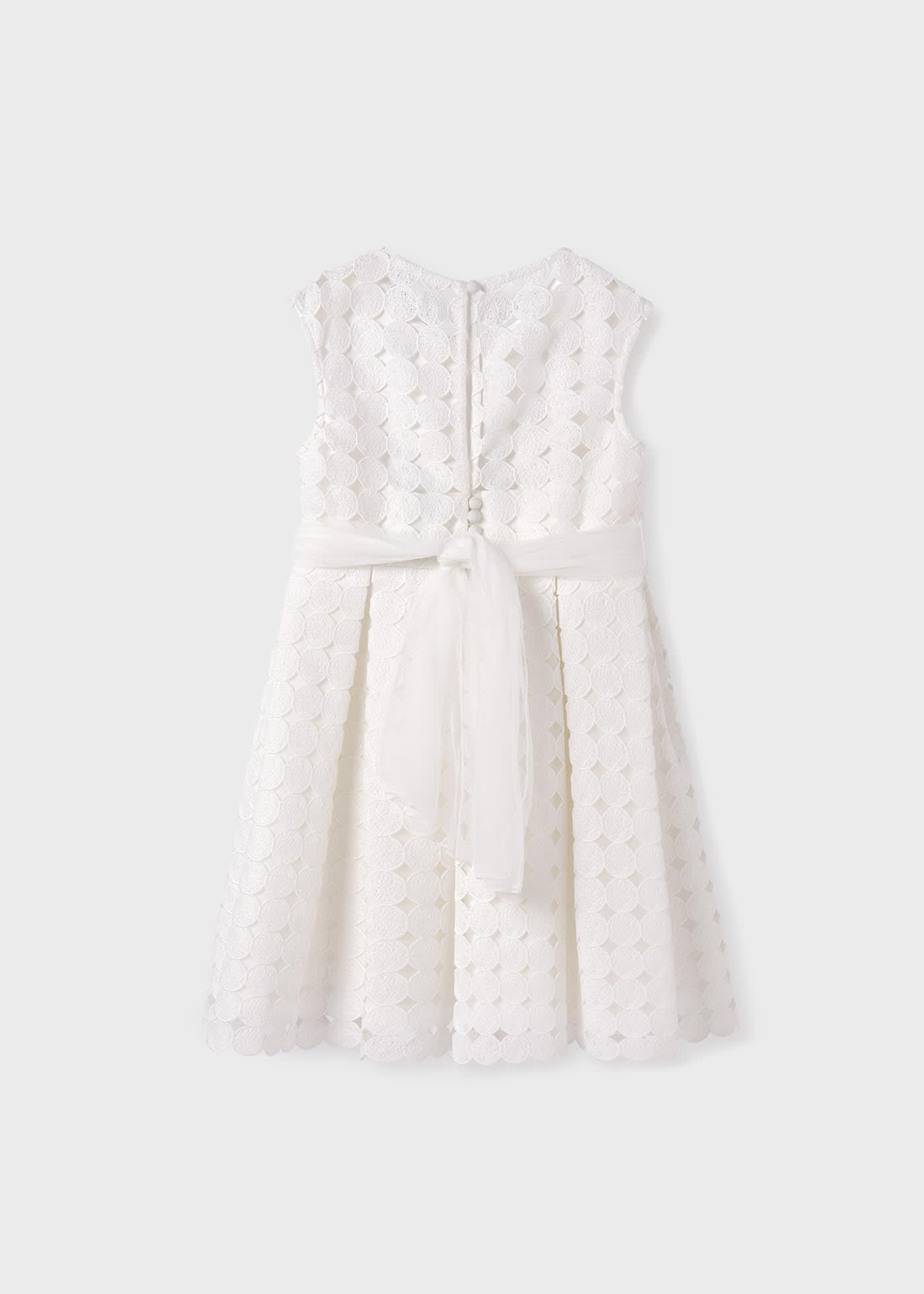 Robe en guipure pour fille