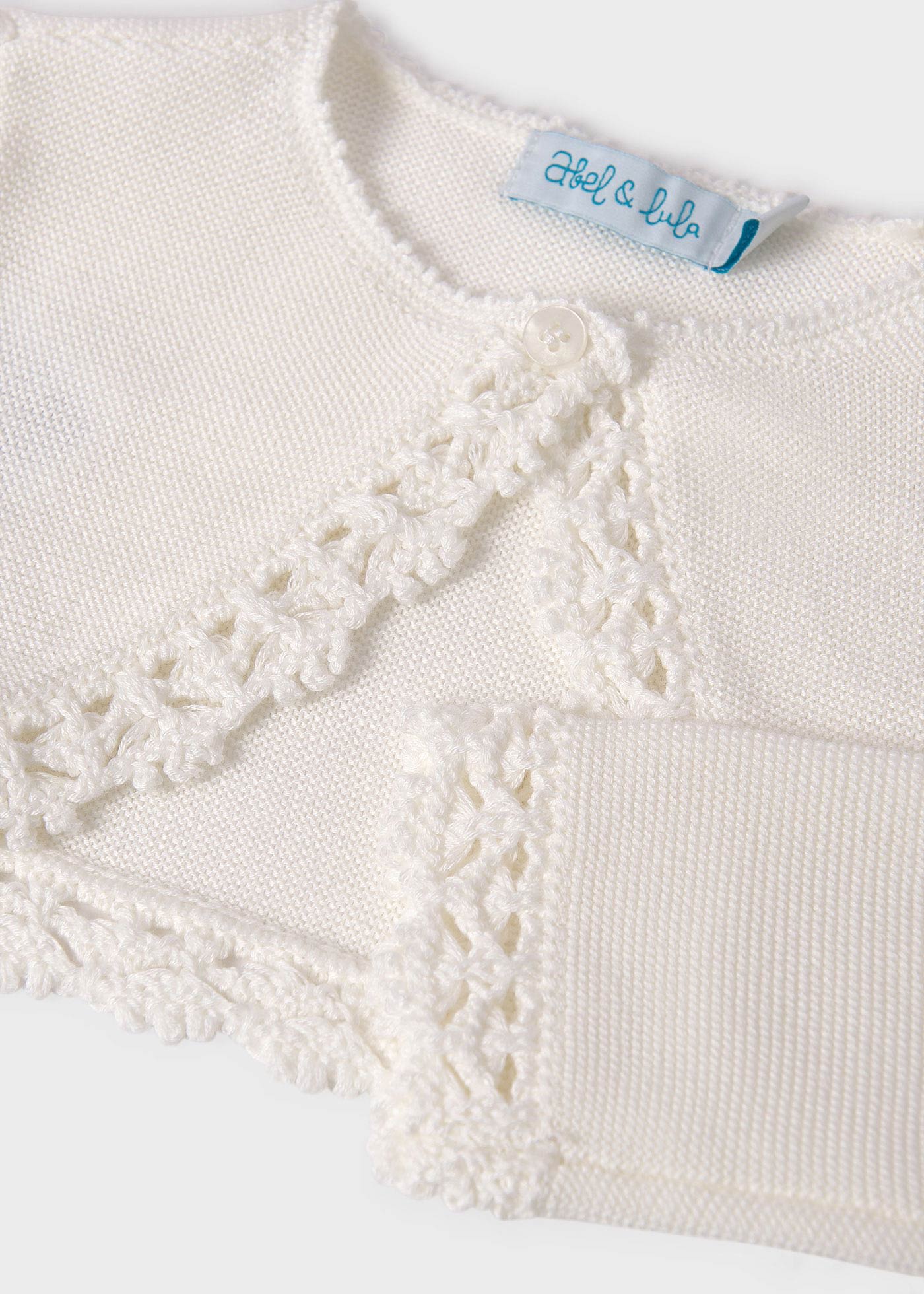Cardigan tricot bolerino neonata