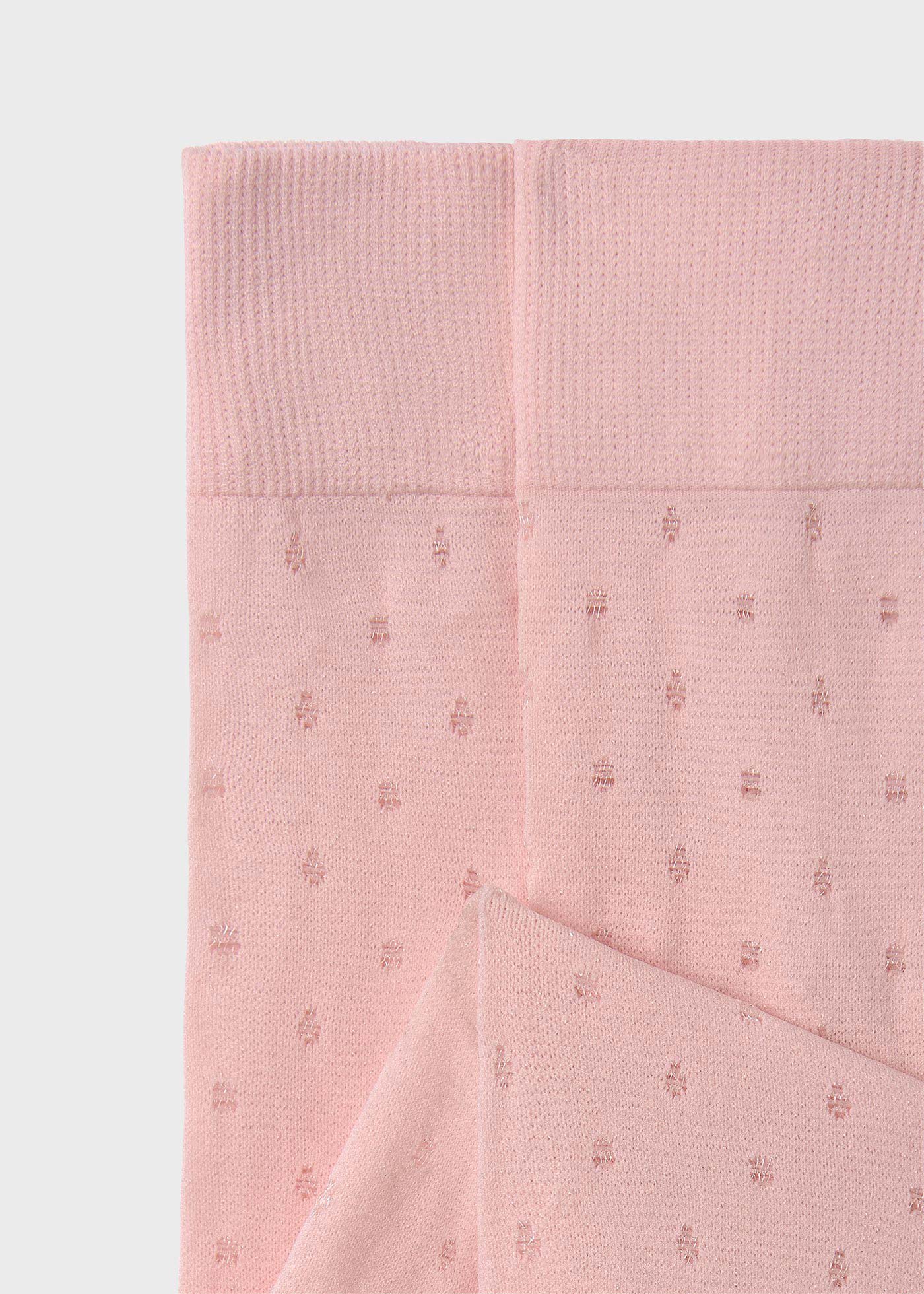 Girl plumeti polka dots tights