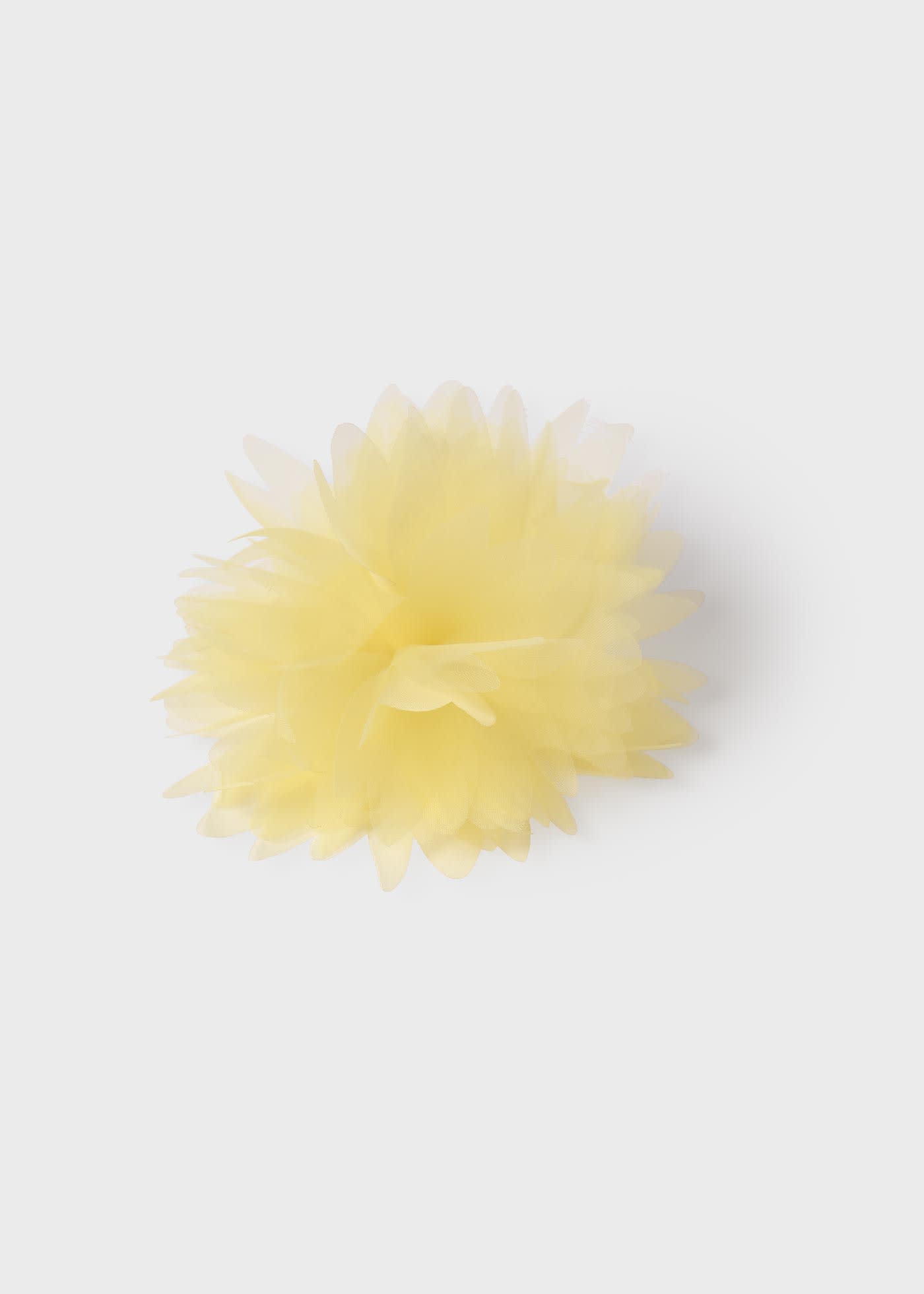 Girl organza flower hair clip