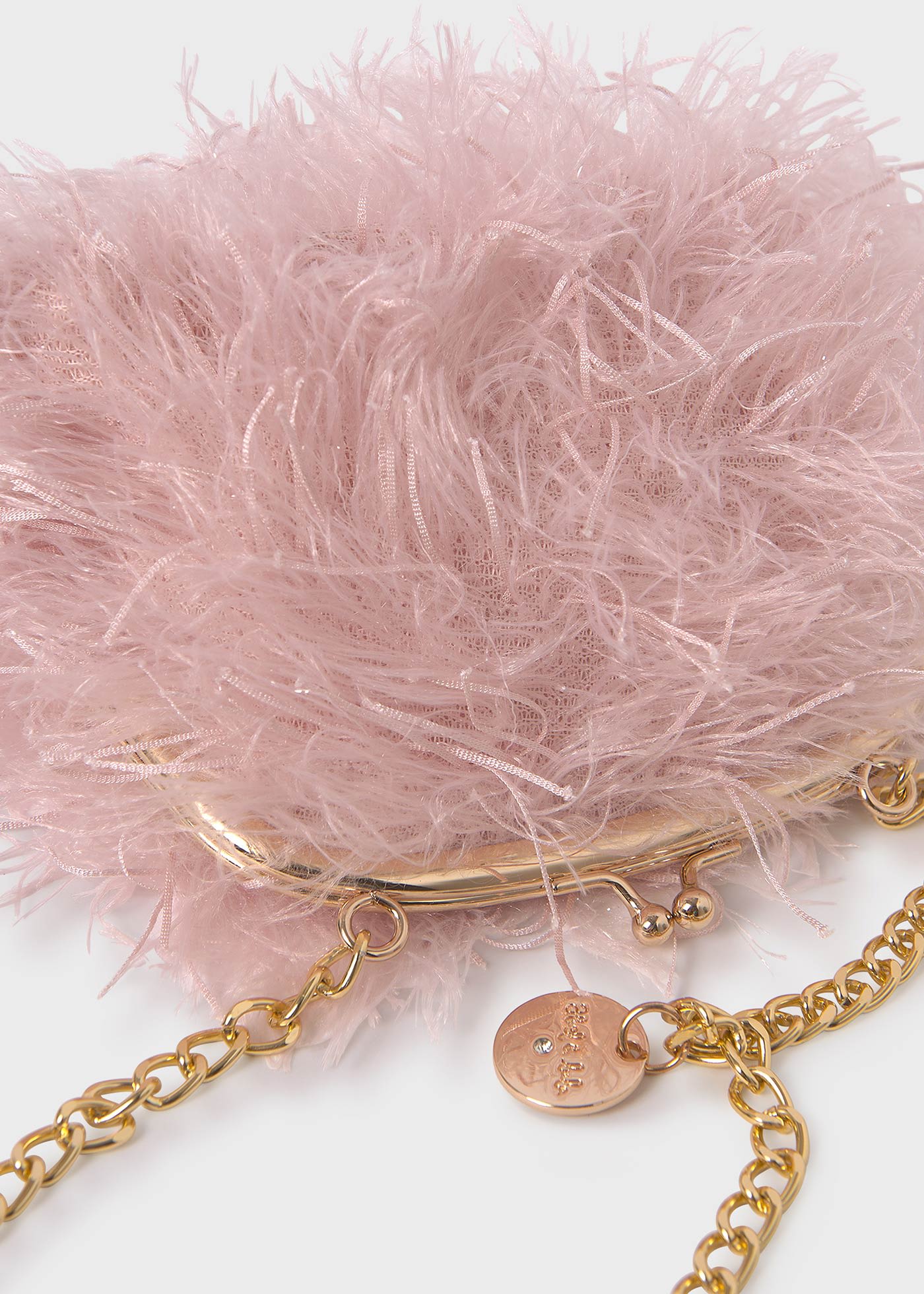 Bolso plumas niña