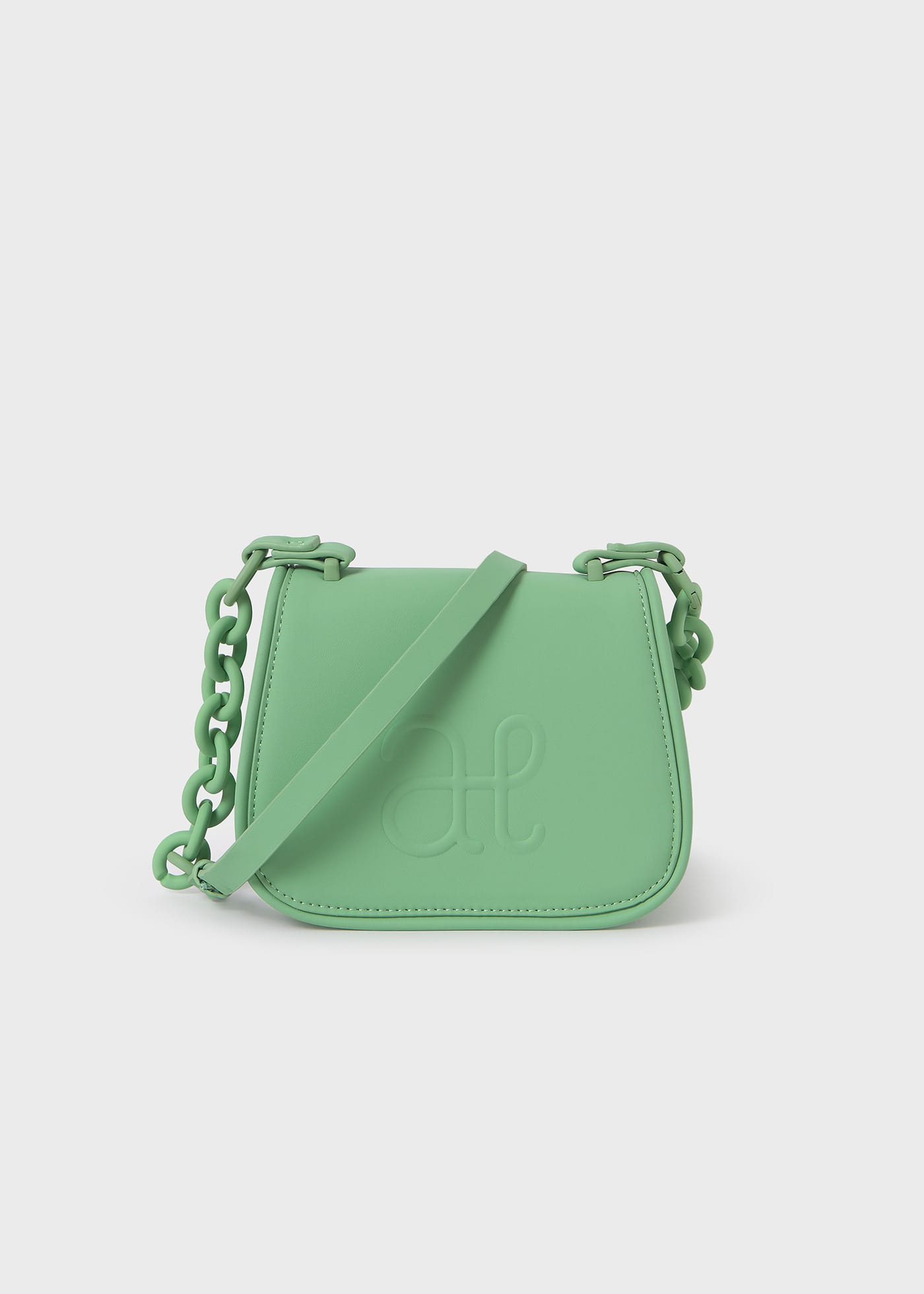 Girl Embossed Logo Bag