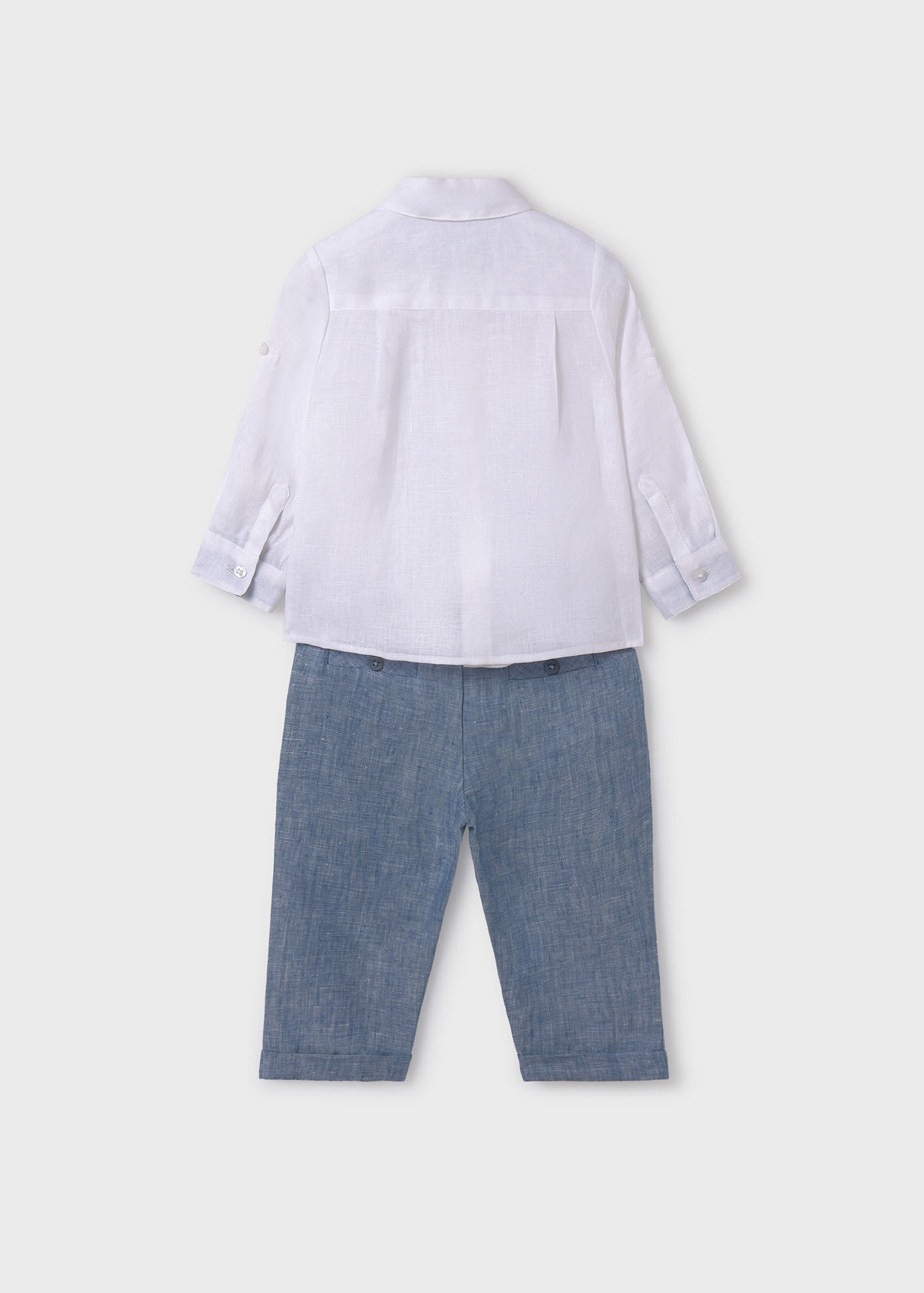 Boy Linen Shirt and Trousers Set