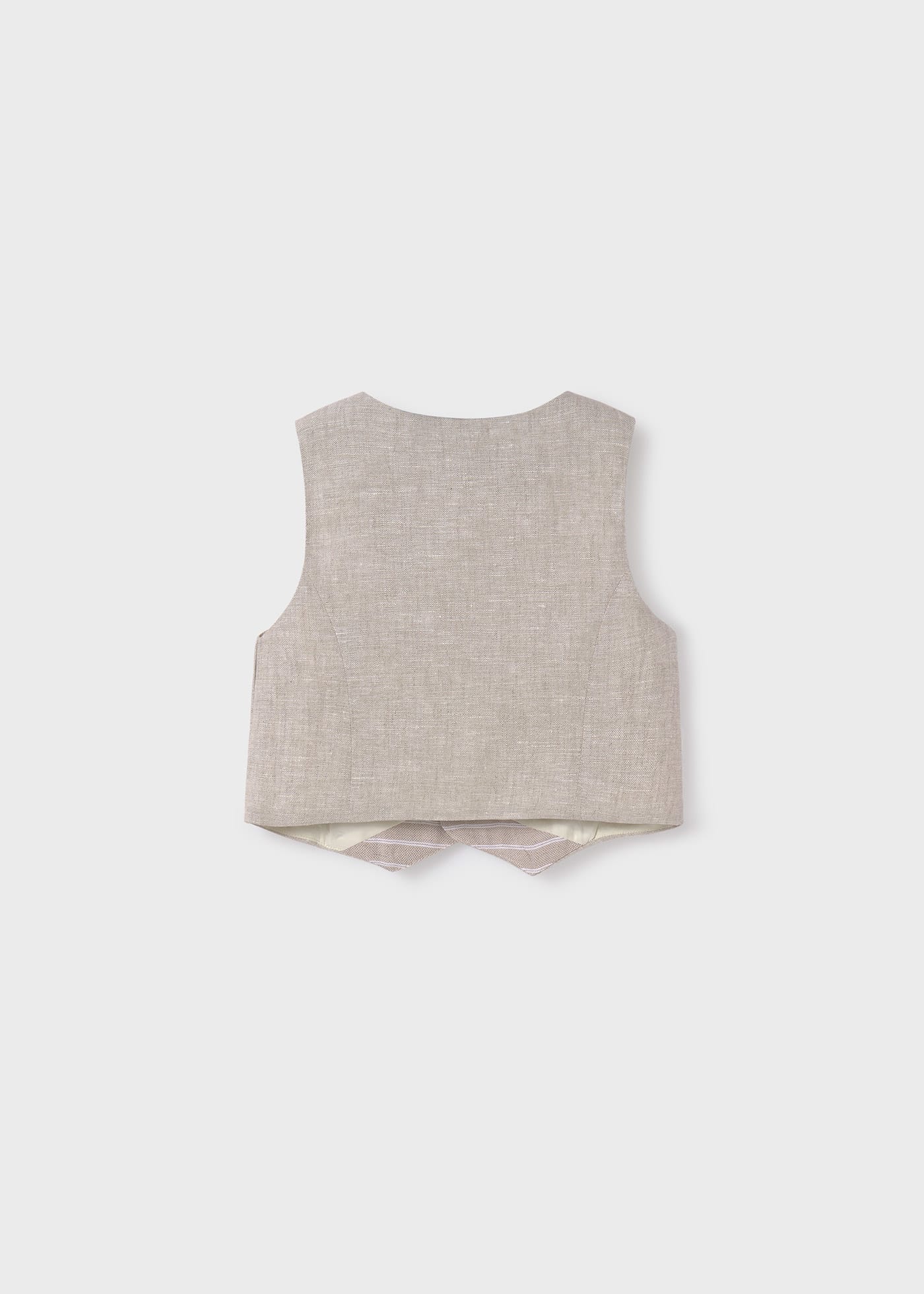 Gilet lino neonato