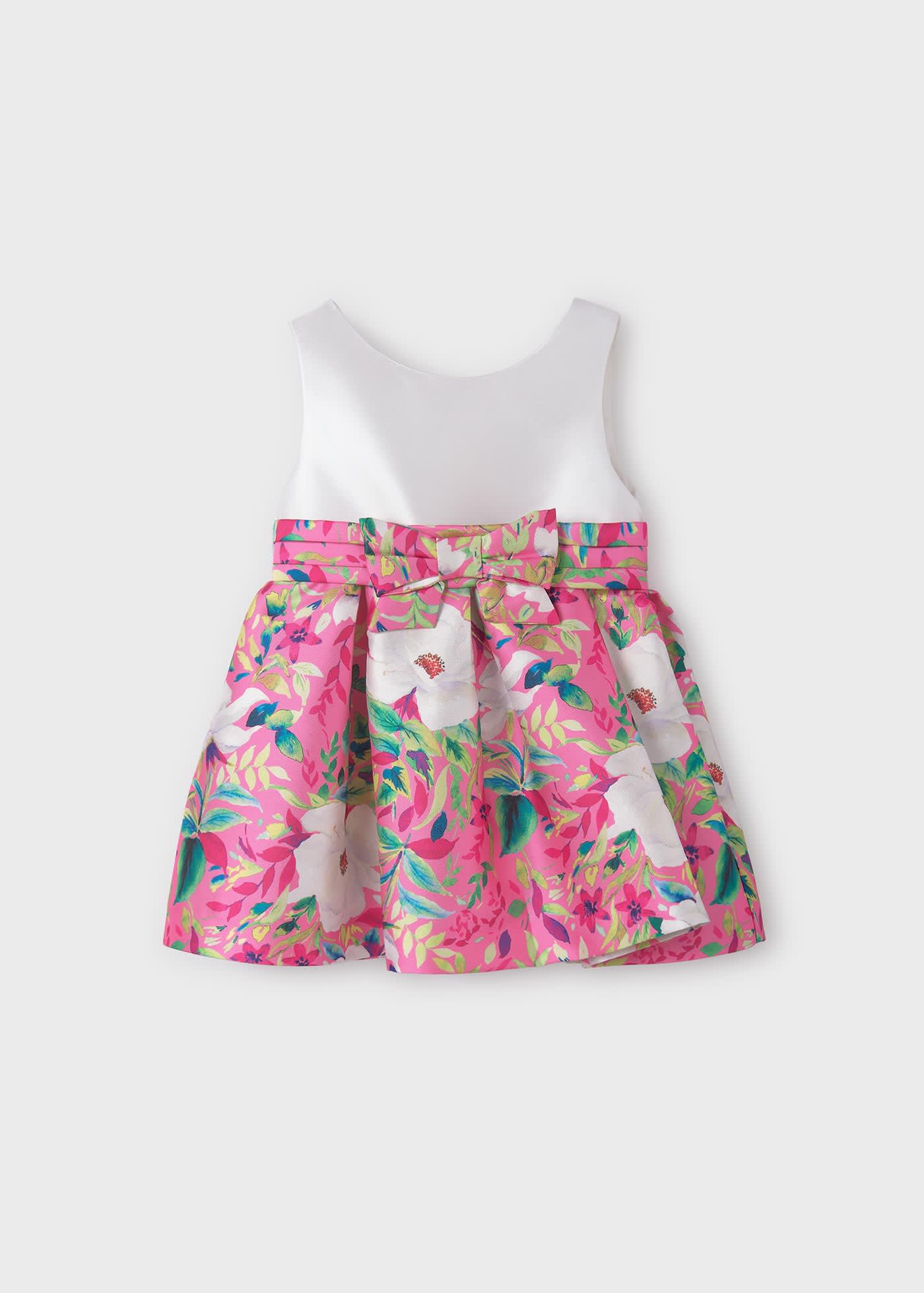 Baby Combined Mikado Dress