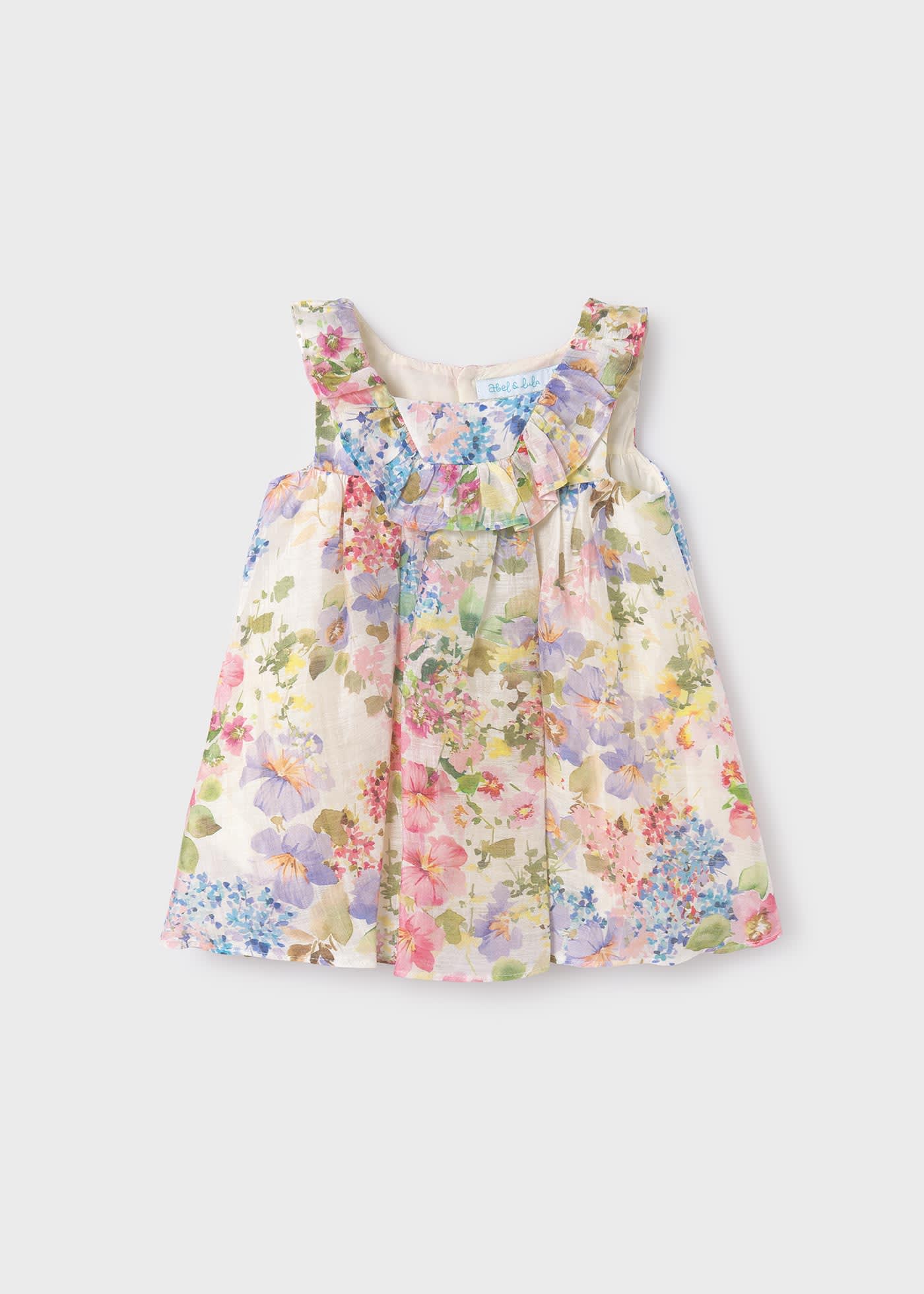 Baby Print Linen Dress