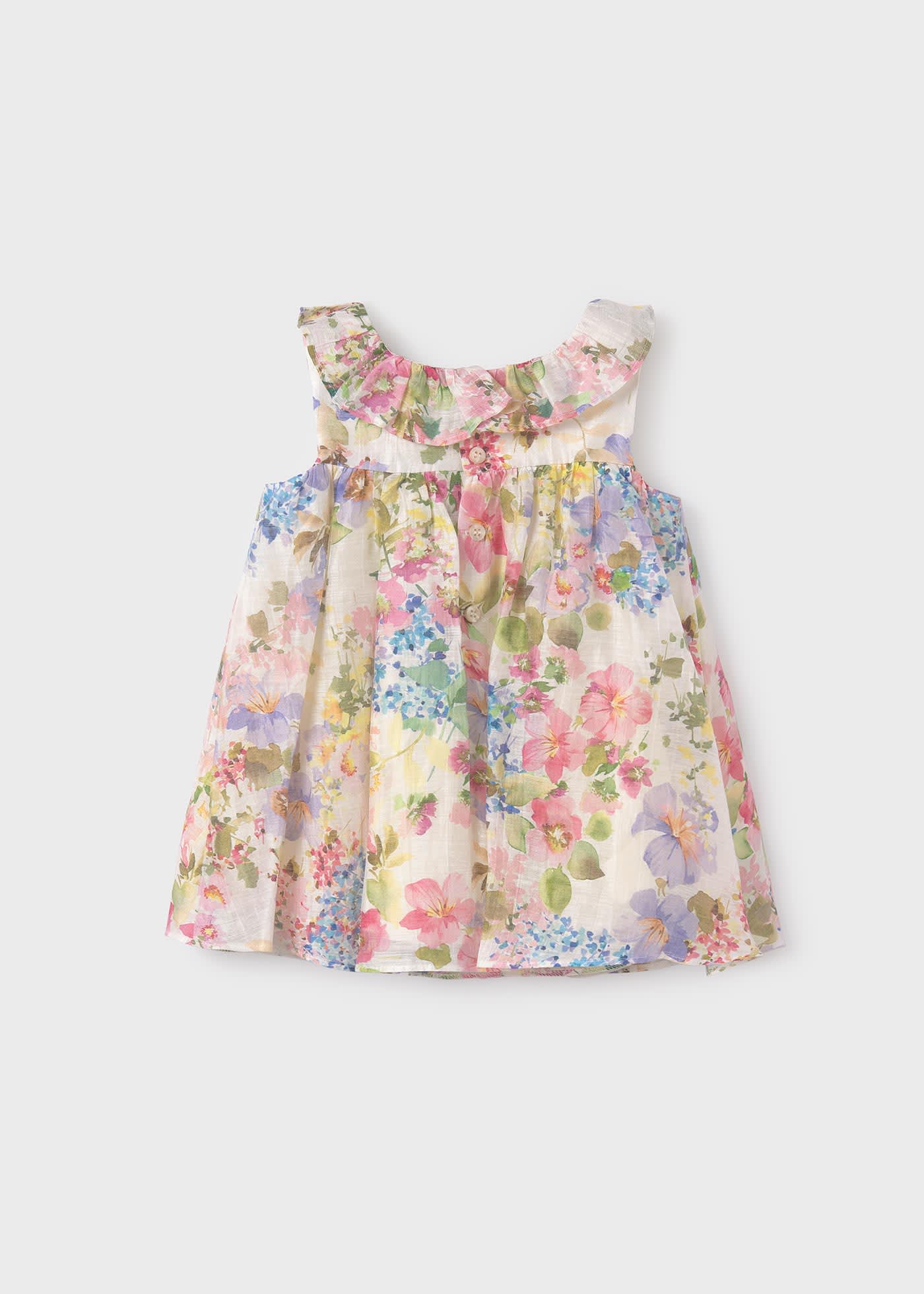 Baby Print Linen Dress
