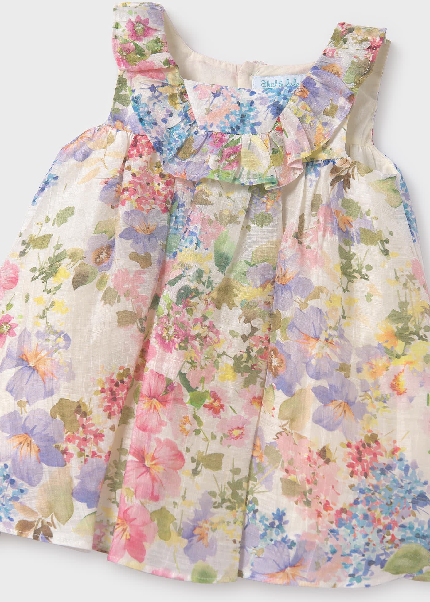 Baby Print Linen Dress