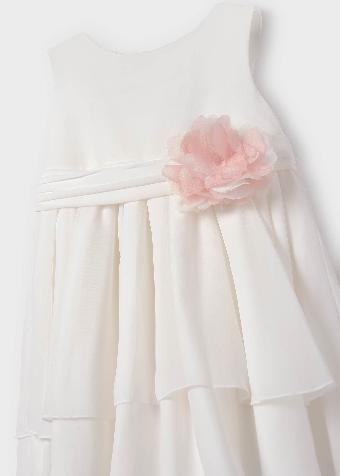 Robe en mousseline de soie pour fille