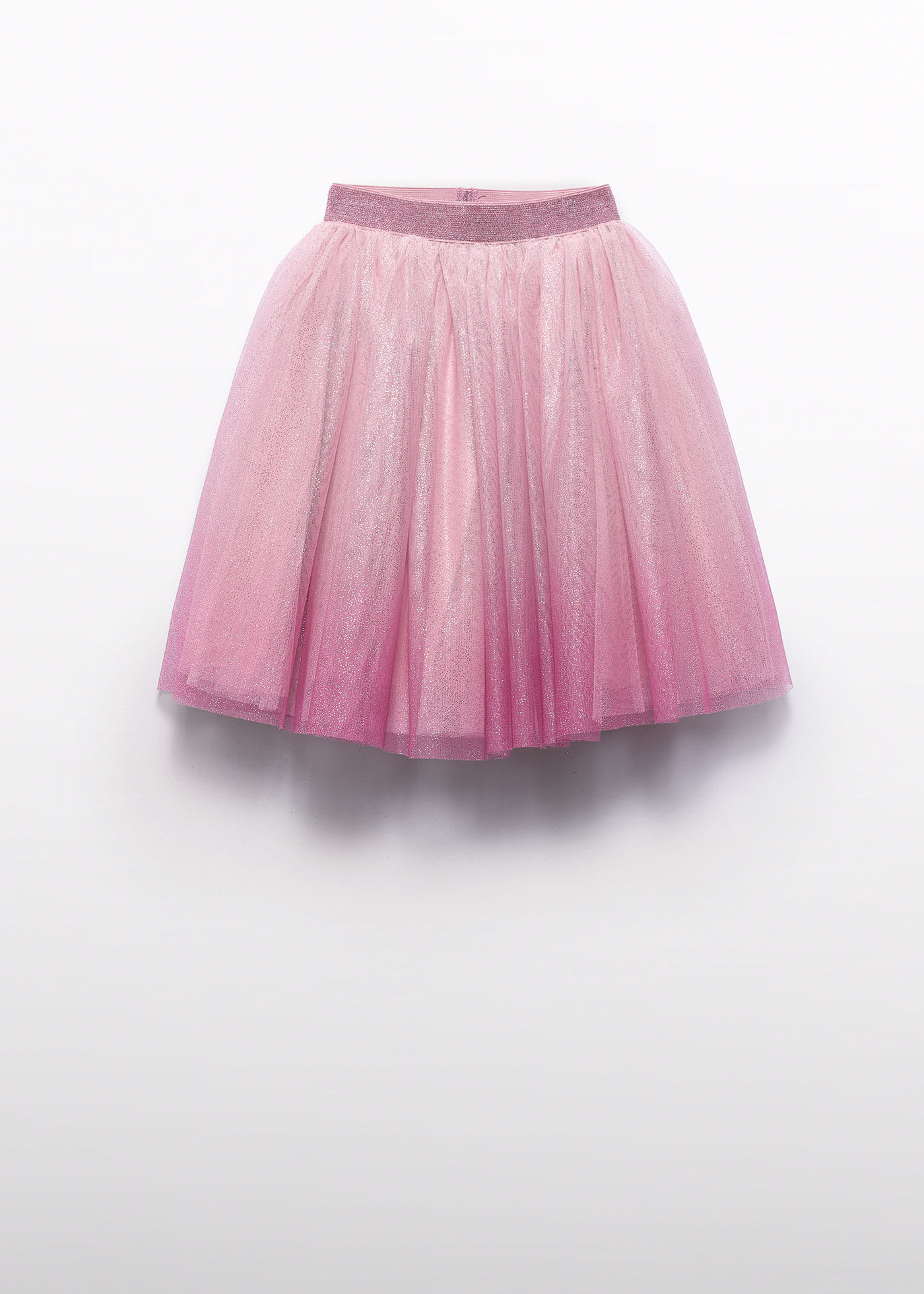 Saia midi tule menina