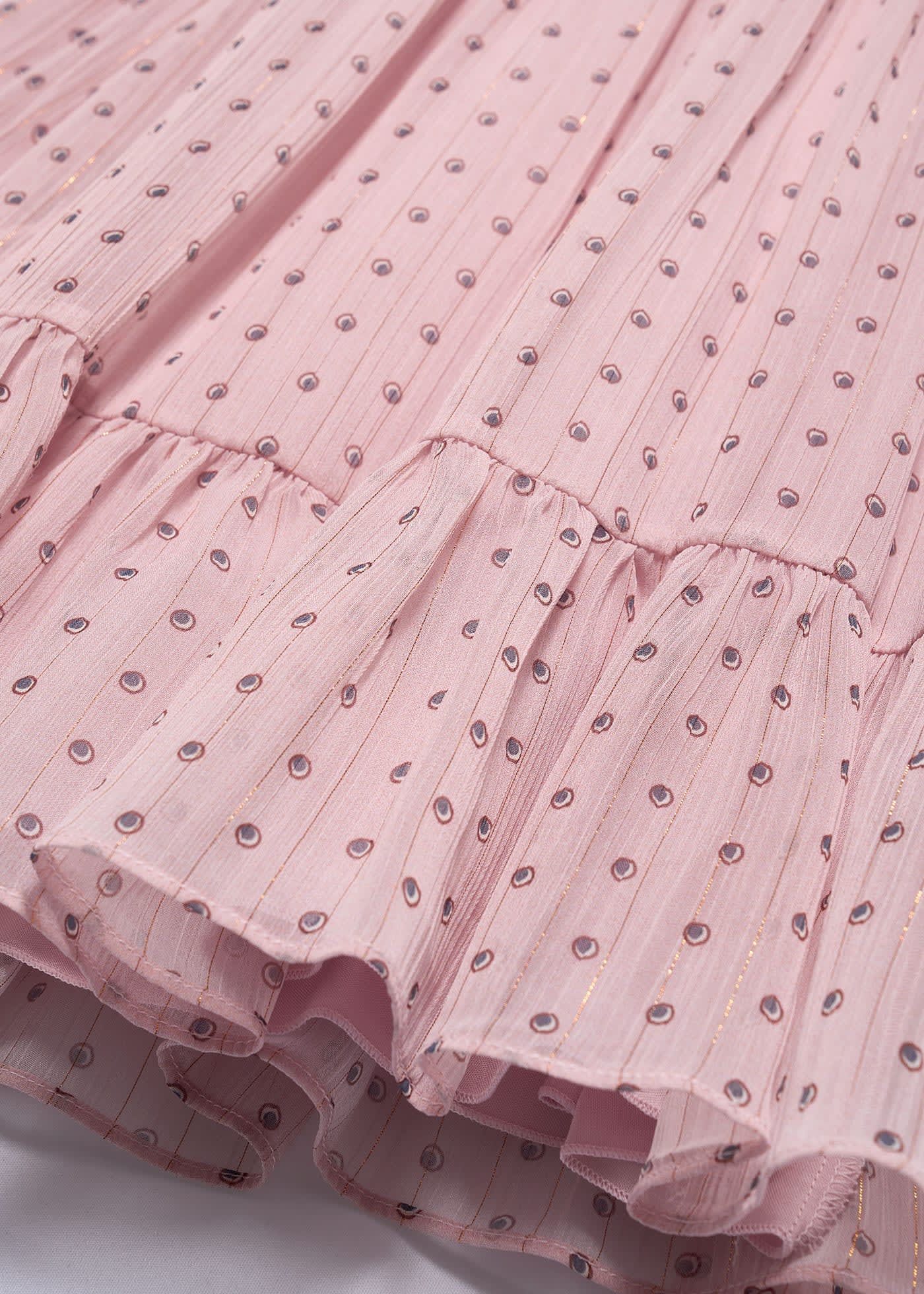 Vestido estampado bambula menina