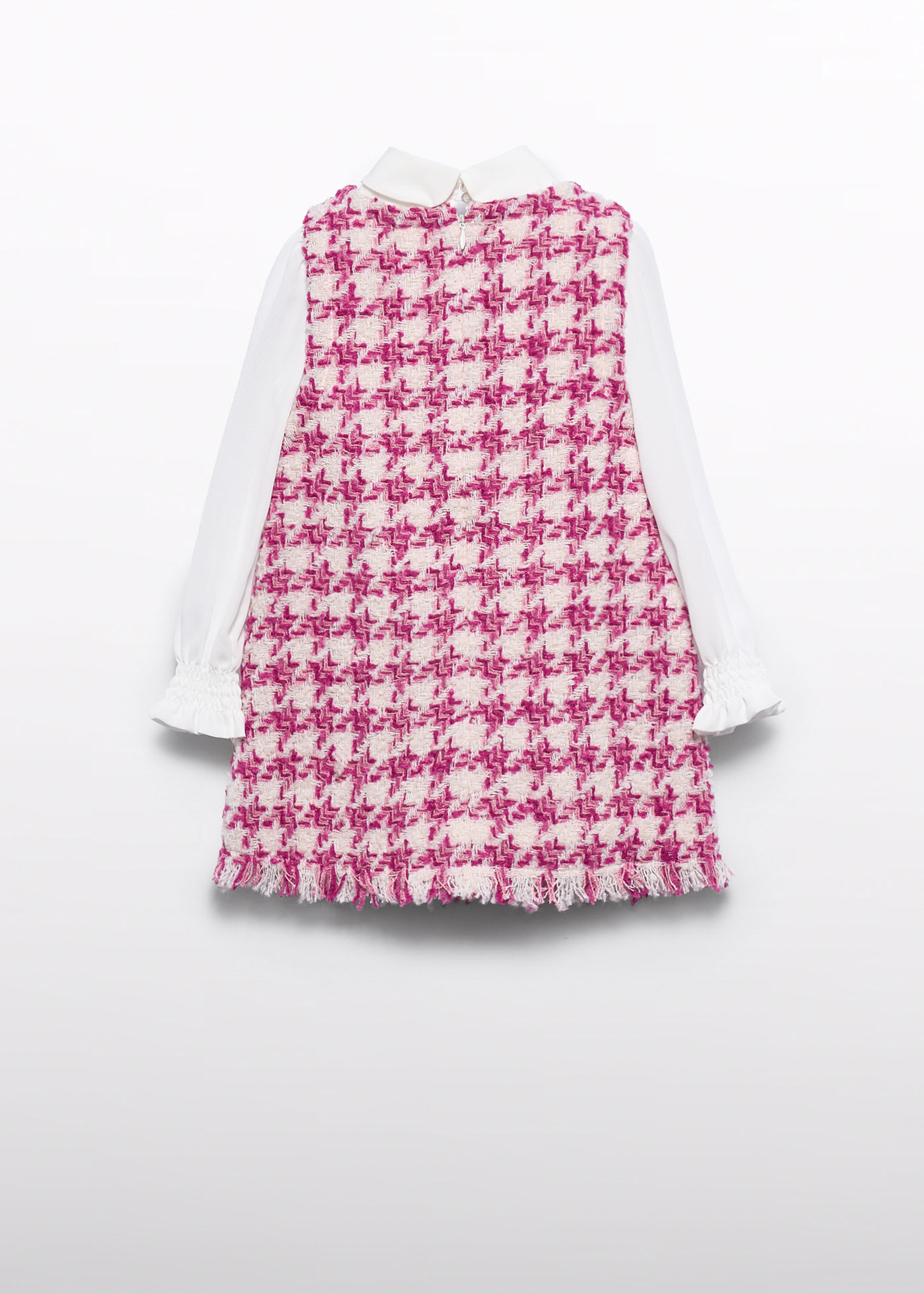 Girls pinafore dress Redcurrant | Abel & Lula