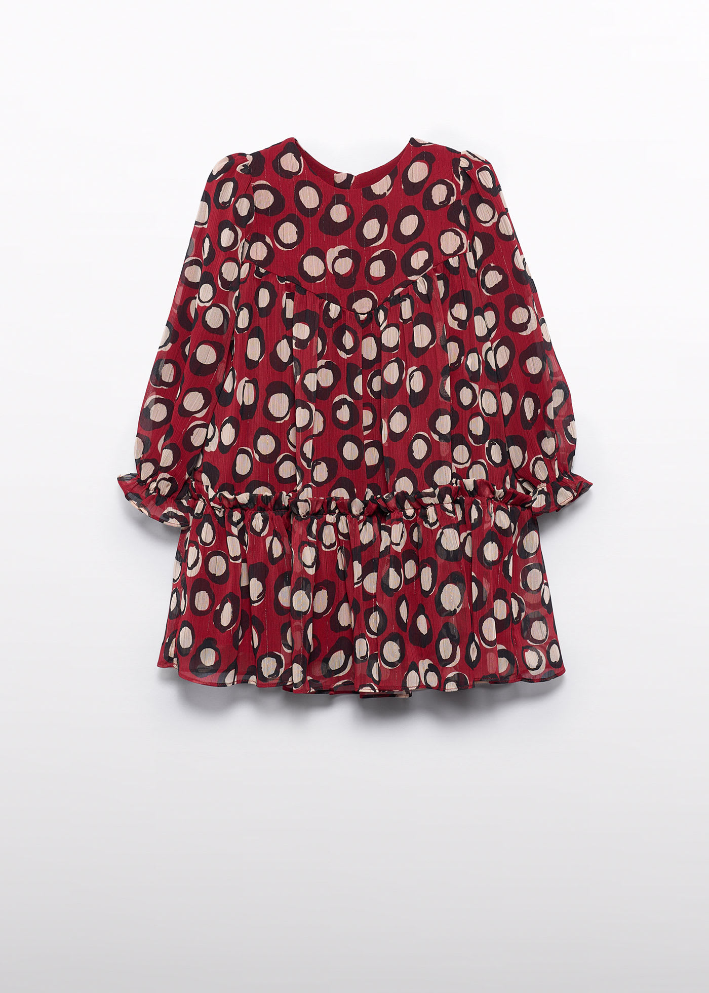 Girl Print Bambula Dress