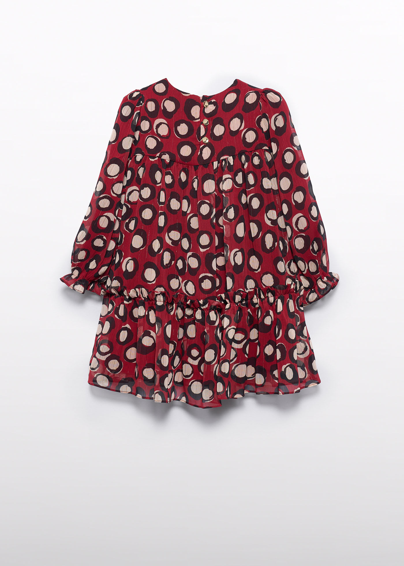 Girl Print Bambula Dress