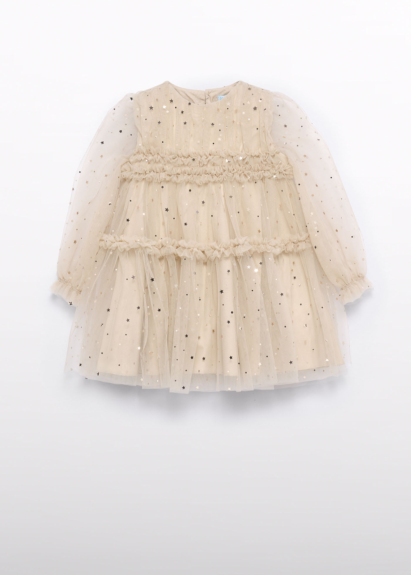 Robe en tulle avec étoiles fille