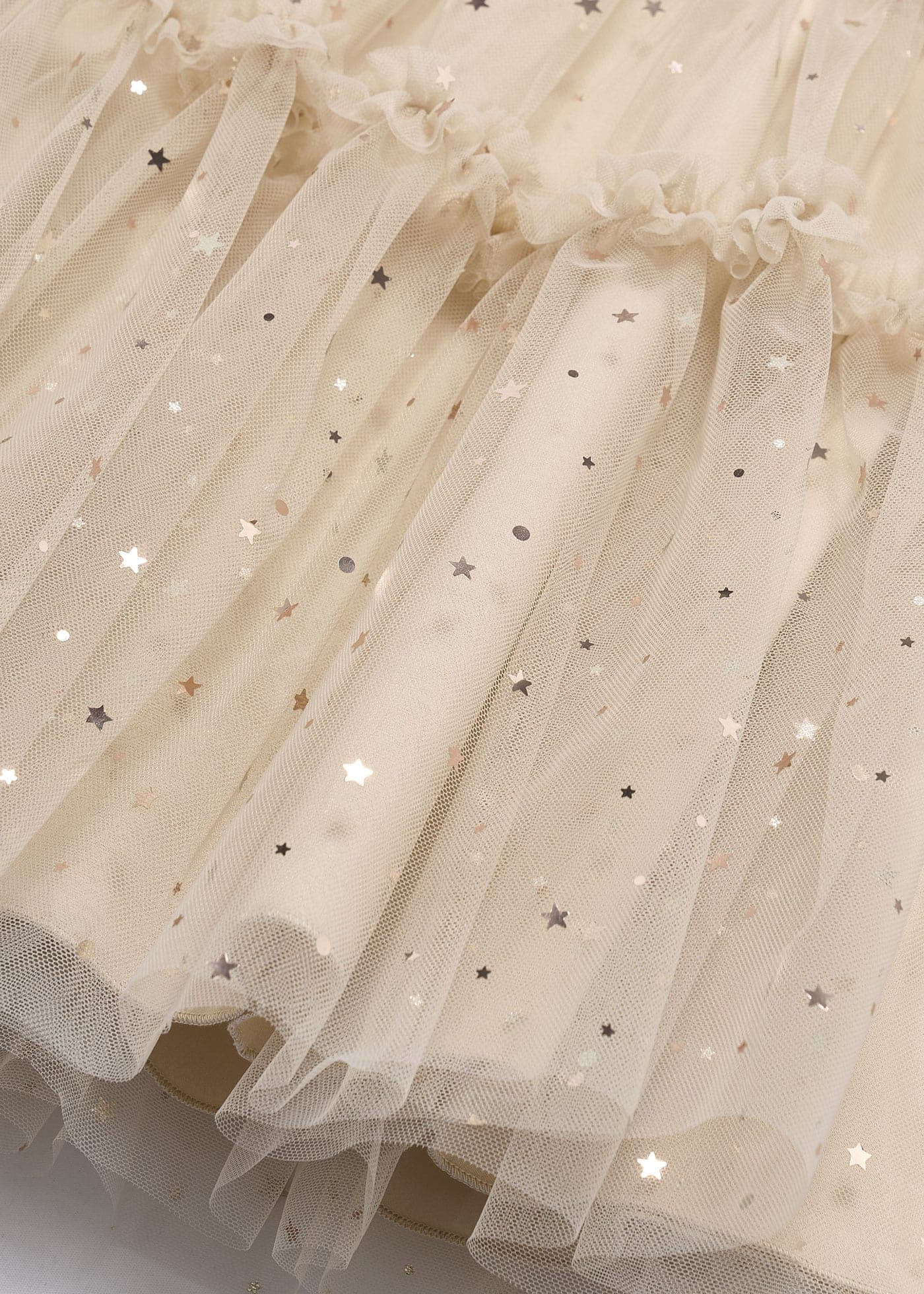 Robe en tulle avec étoiles fille