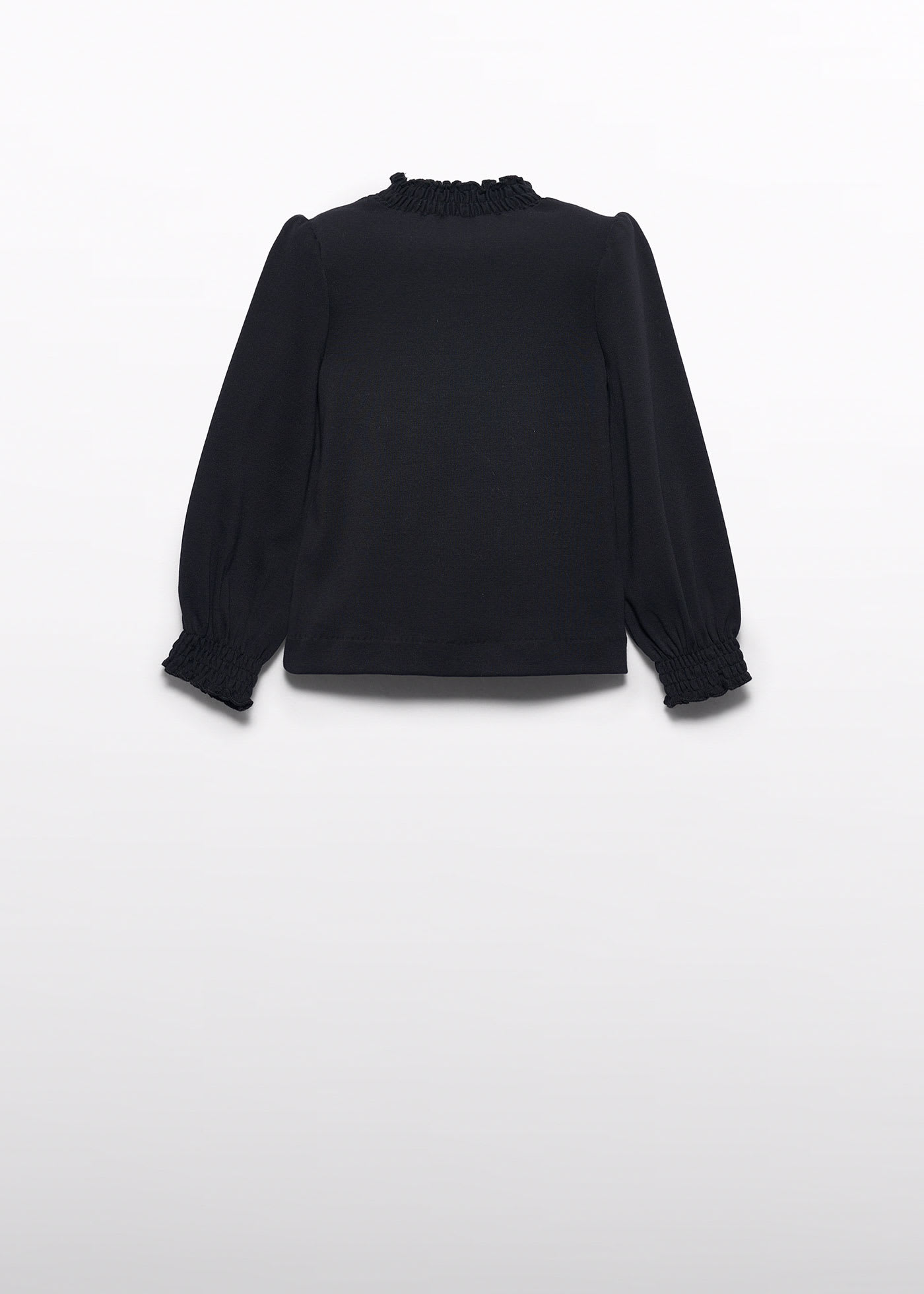 Girl Ruffle Turtleneck