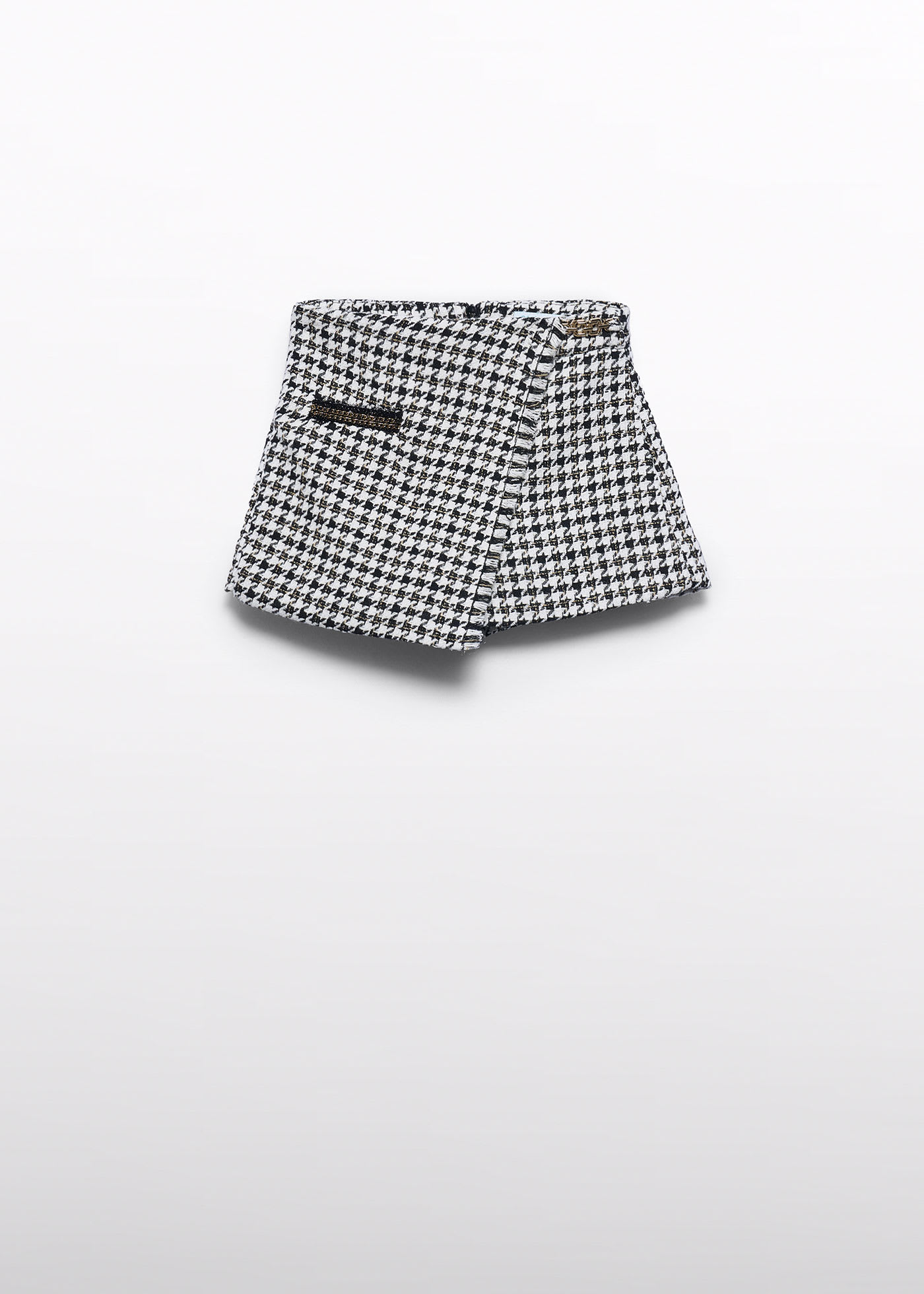 Girls houndstooth skort