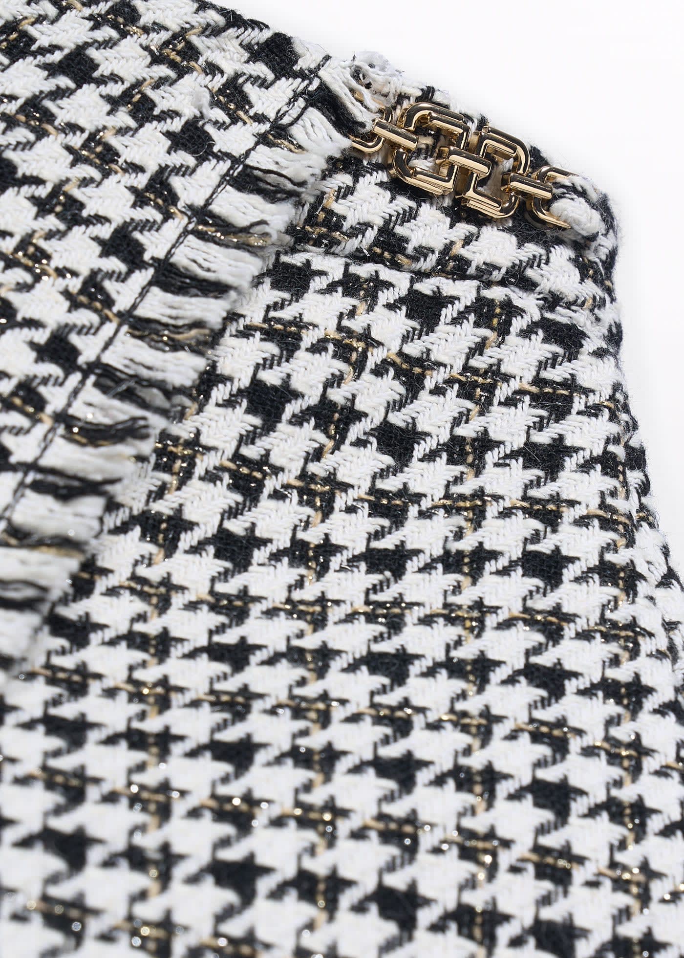 Girl Houndstooth Skort