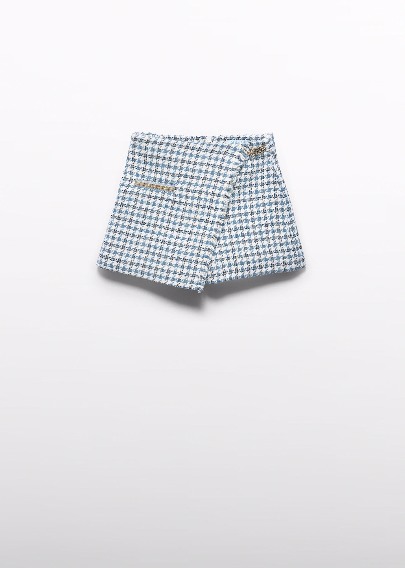 Girls houndstooth skort