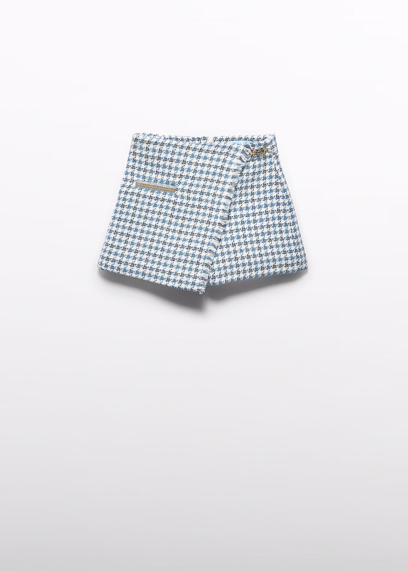 Spódnico-spodnie dziewczęce w pepitkę