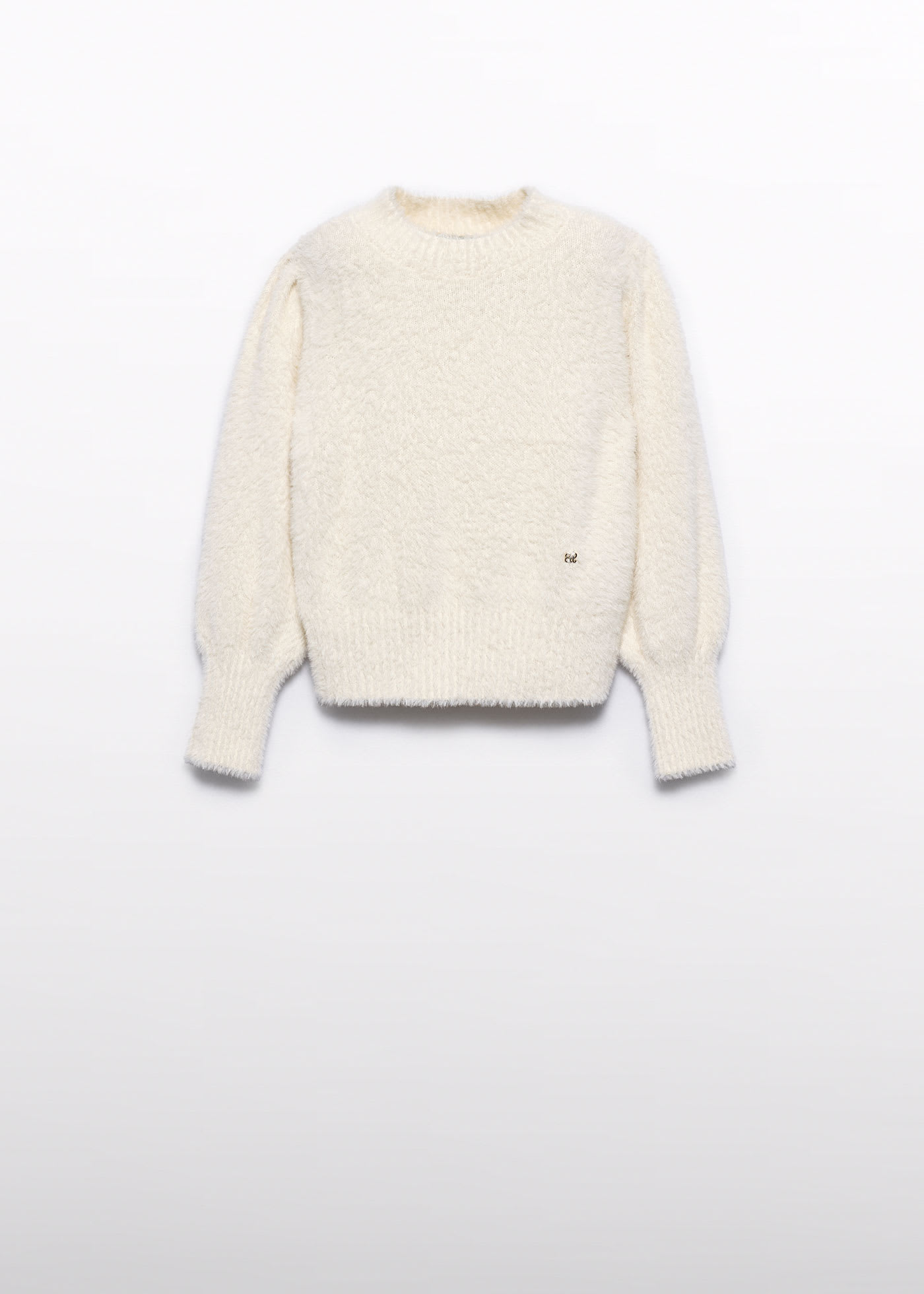 Girl Tricot Fur Jumper