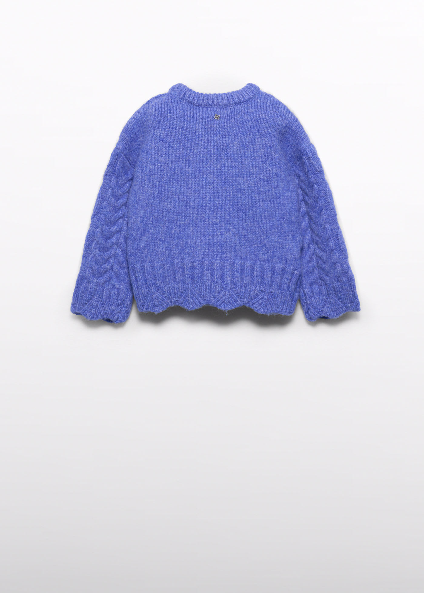 Girl Braided Tricot Jumper