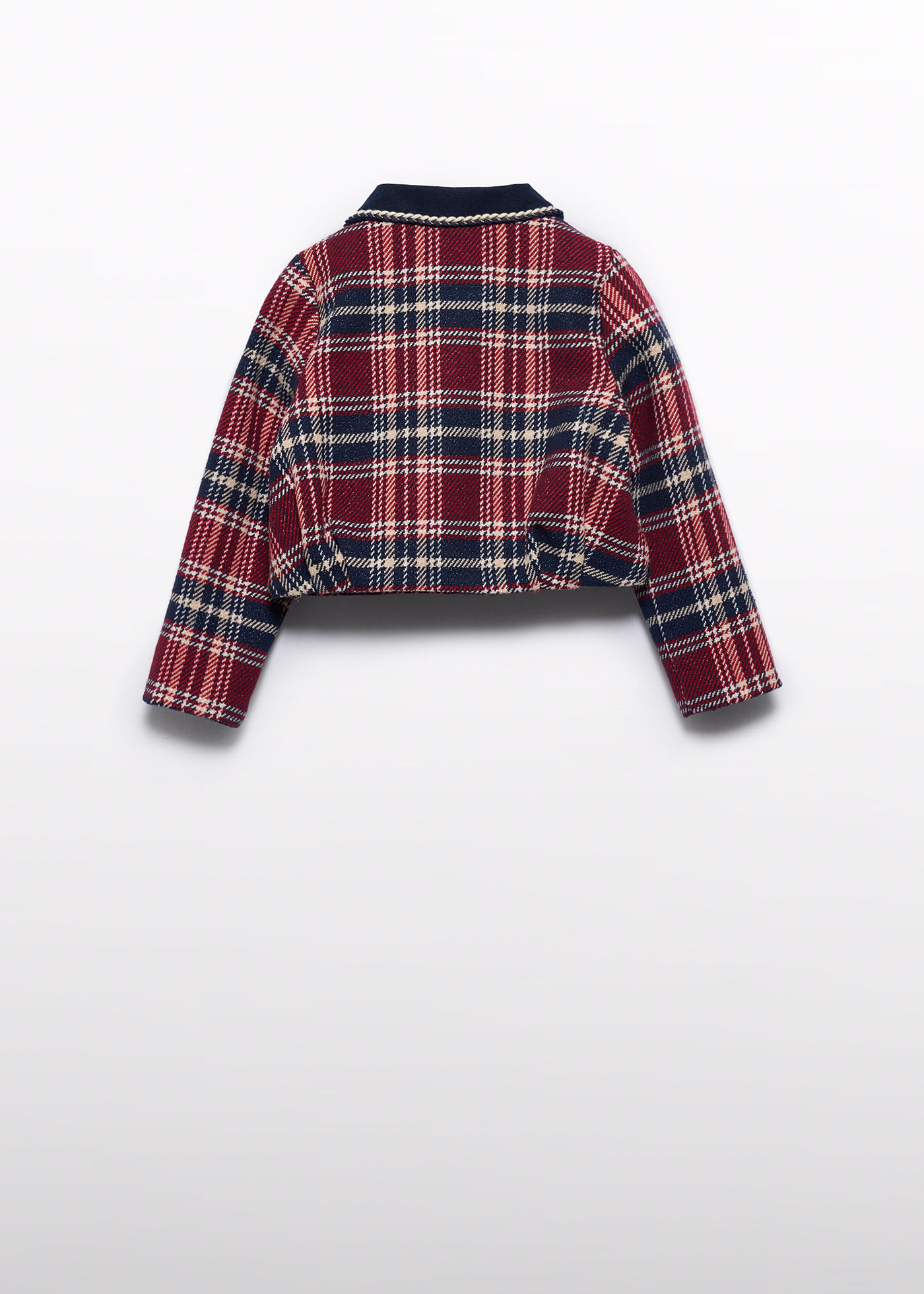 Girls plaid jacket