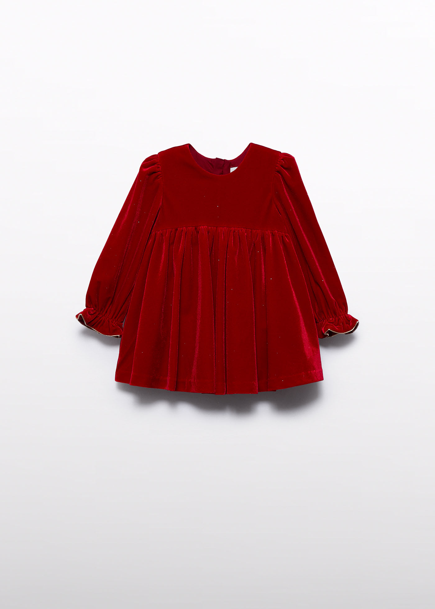 Baby glitter velvet dress